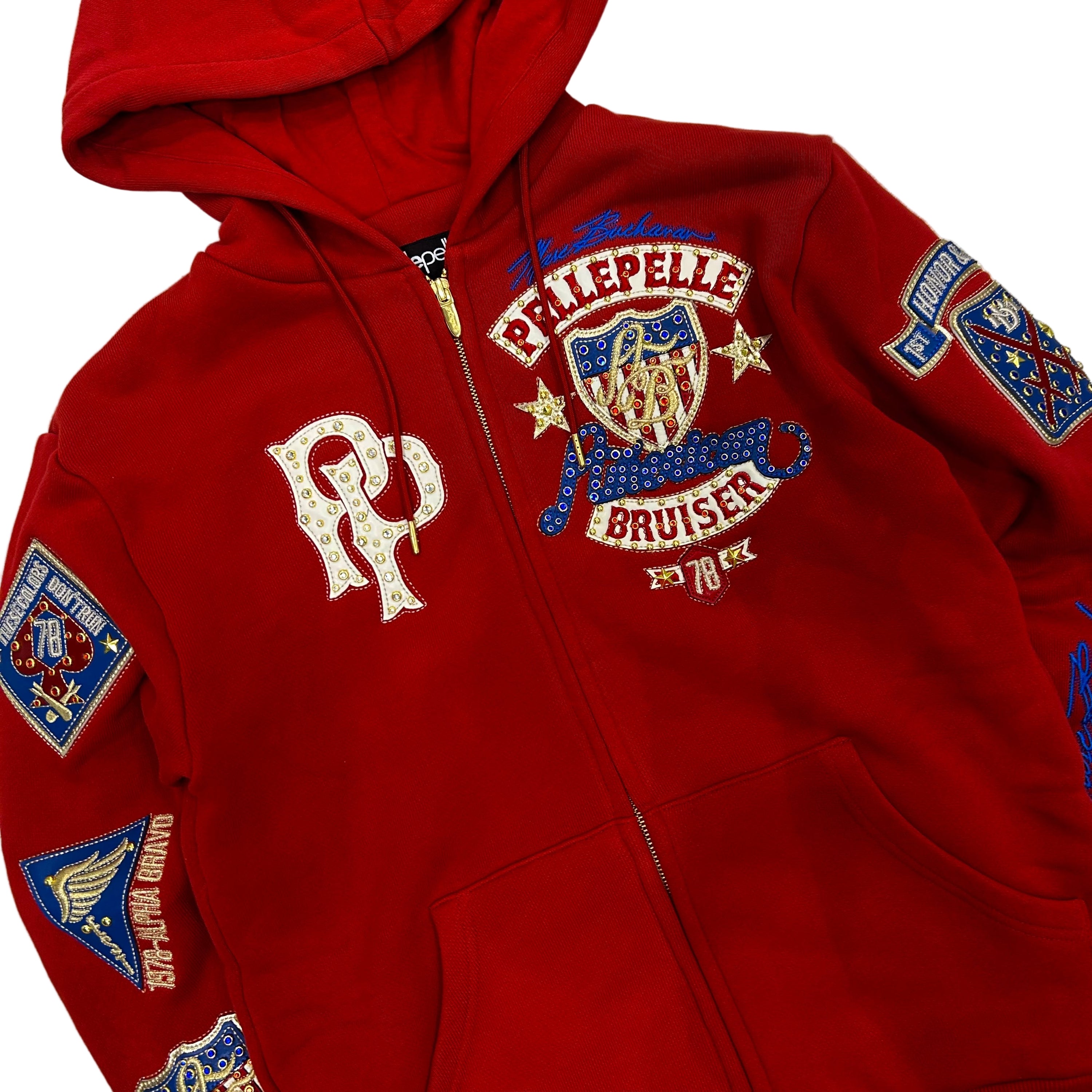 Pelle Pelle Bruiser Set in Red