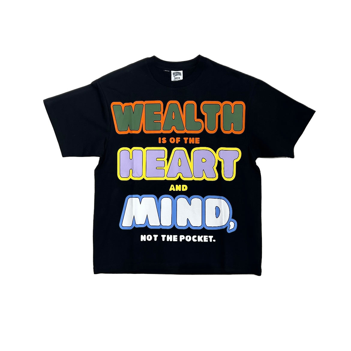 BILLIONAIRE BOYS CLUB| BB WHM SS KNIT (CROP FIT) BLACK