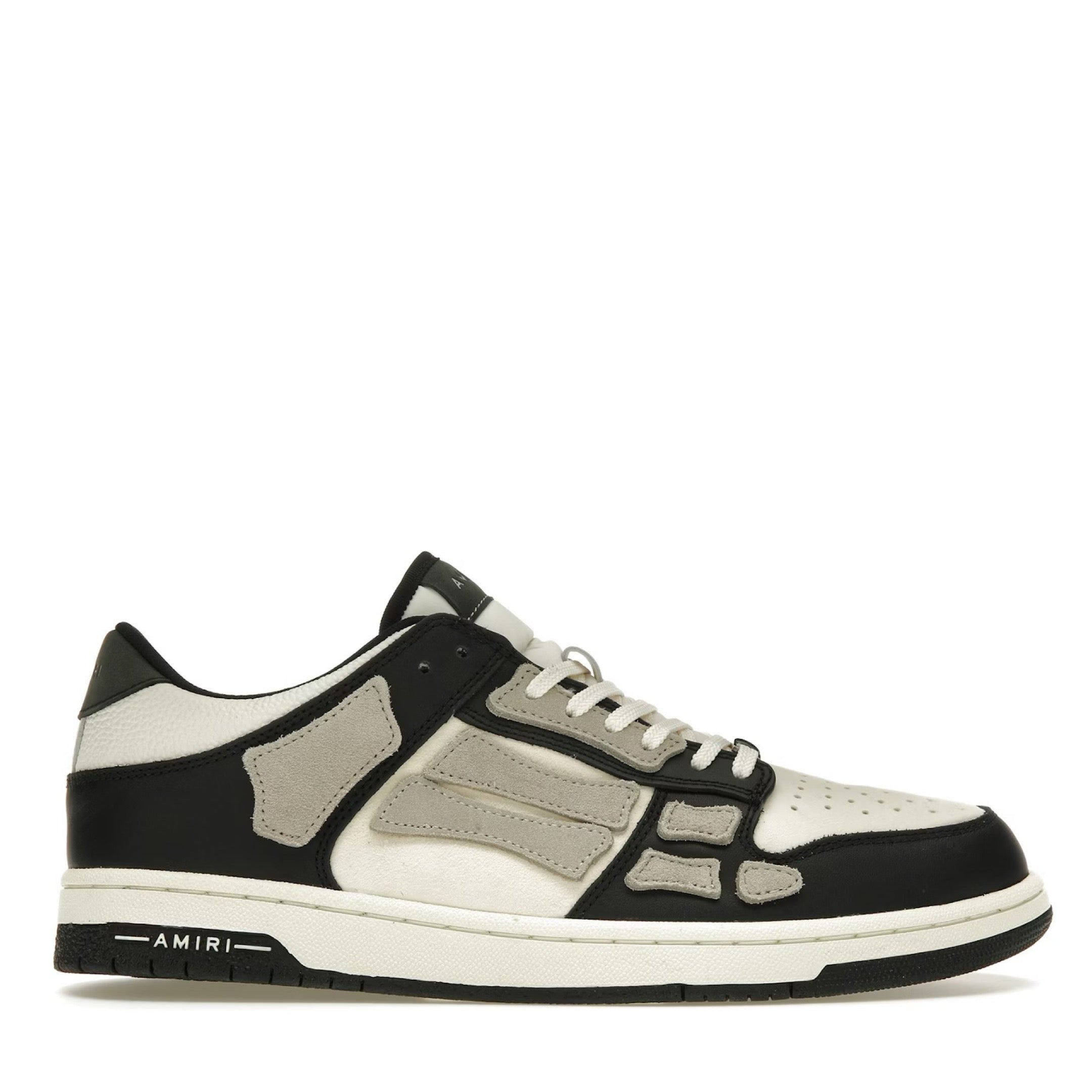 AMIRI SKEL LOW TOP LOW BLACK ALABASTER
