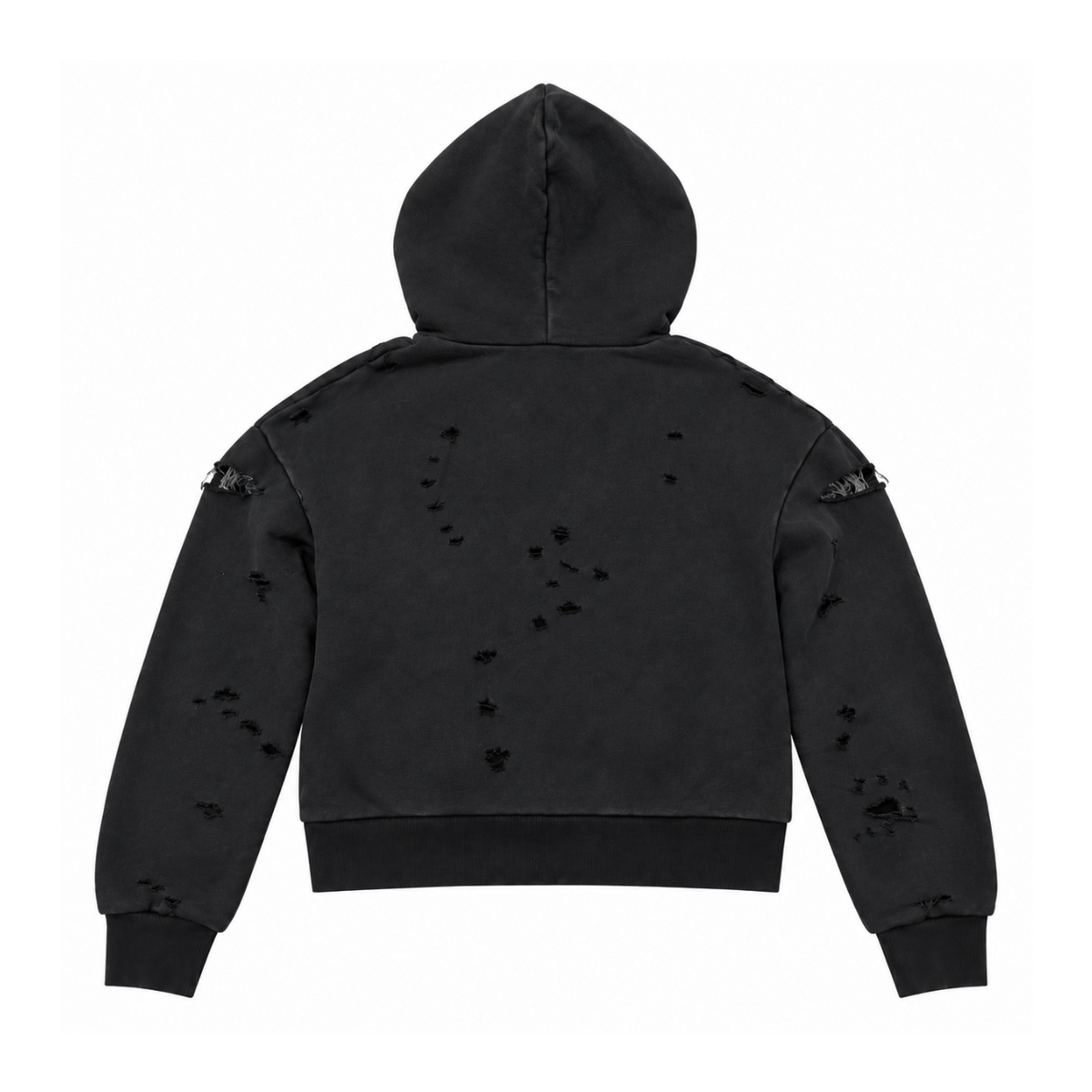 HYPEBOYS THERMAL BEADS HOODIE ( BLACK )