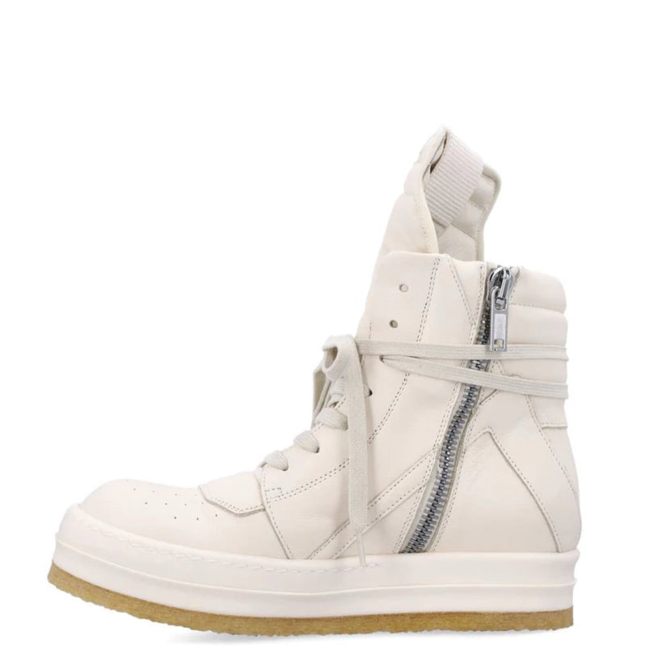 RICK OWENS CREEP GEOBASKETS ( WHITE )