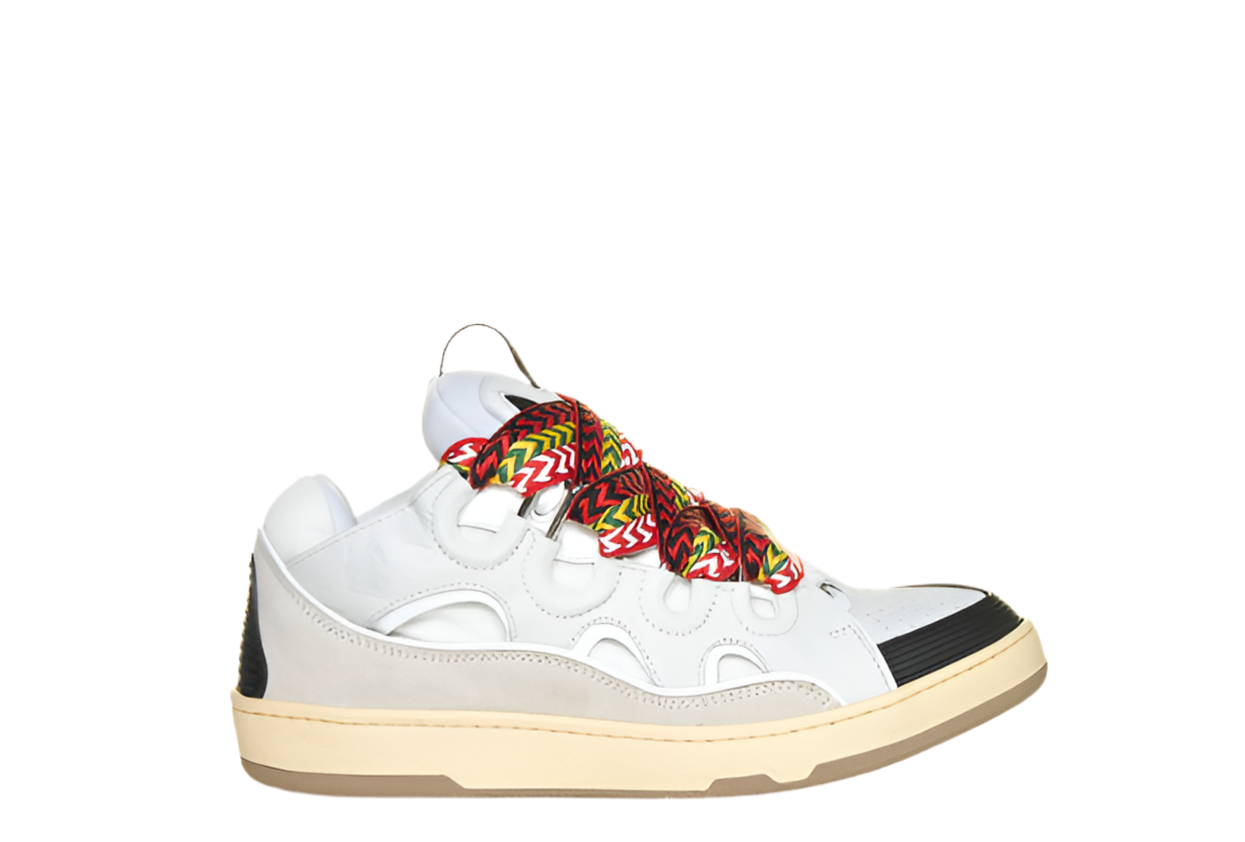 LANVIN CURB SNEAKER WHITE