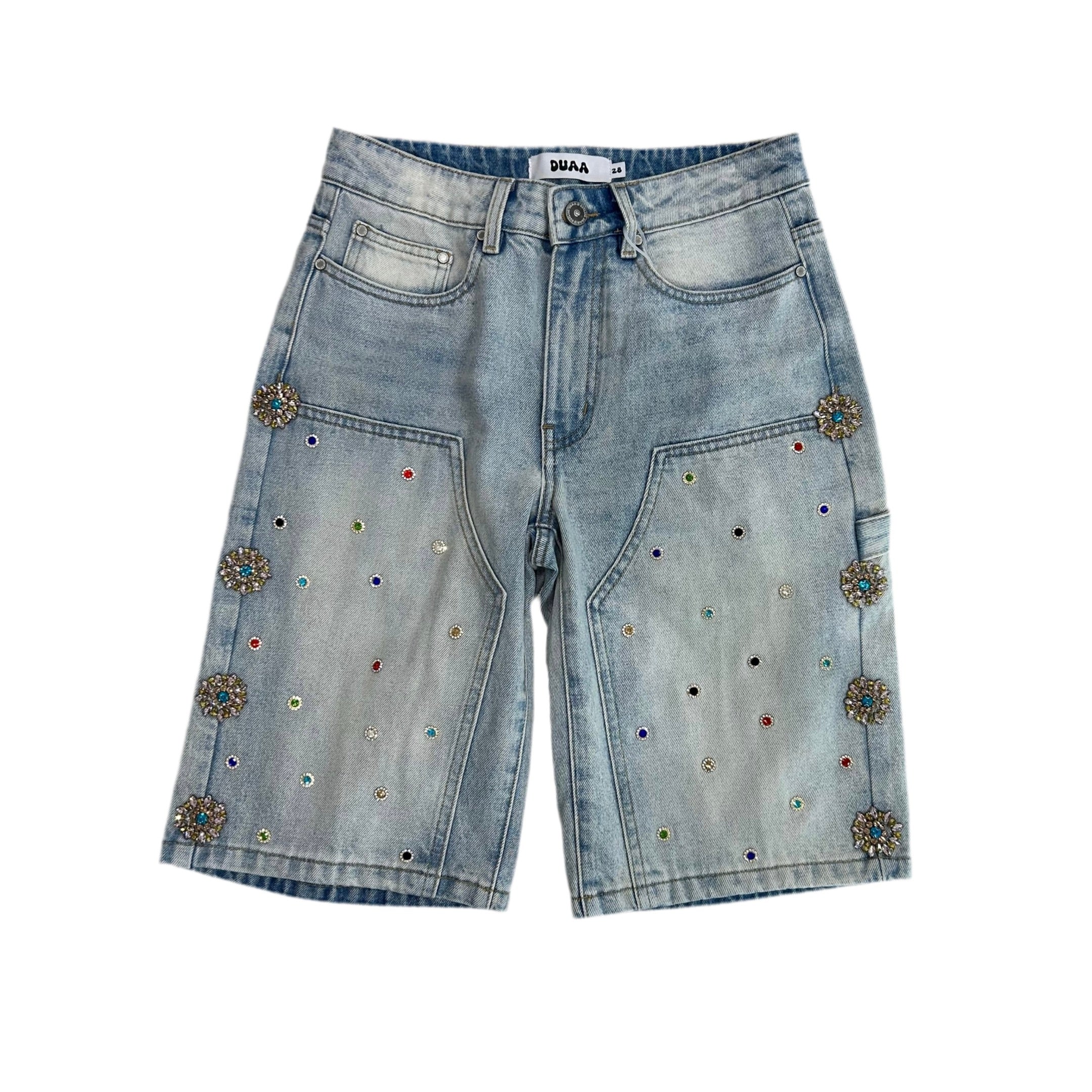 DUAA| IMPRESSIVE CARPENTER STONE DENIM SHORT