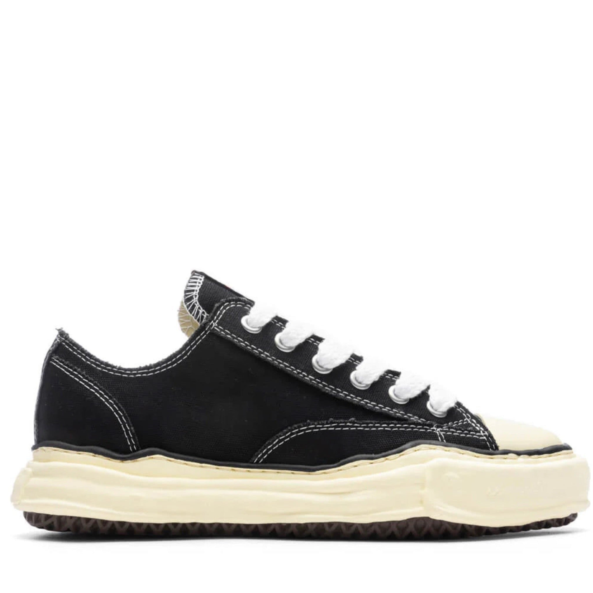 Maison Mihara Yasuhiro | Peterson Low Vintage Color Sole Canvas Black