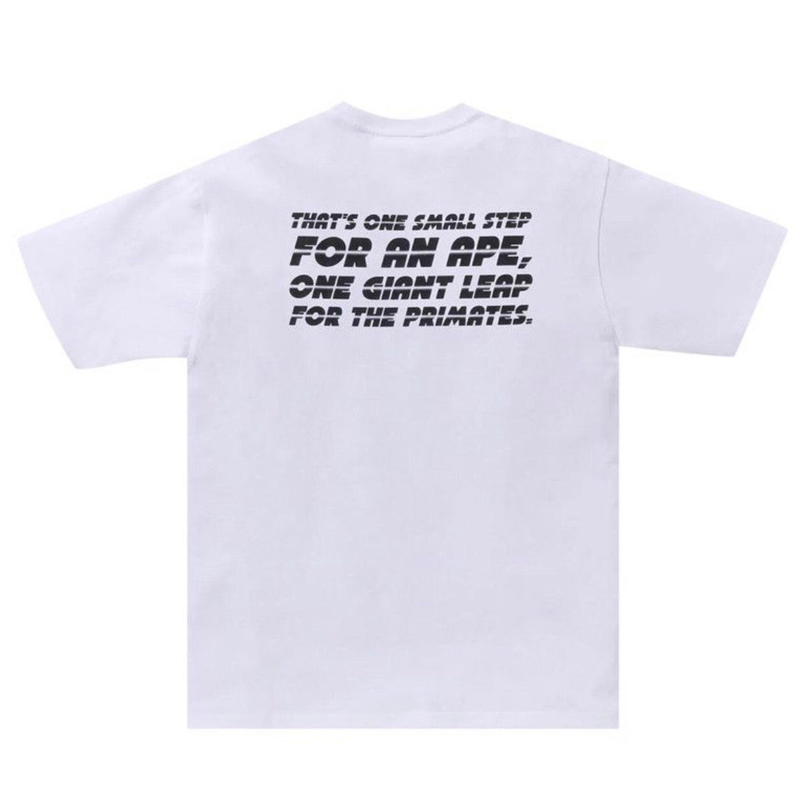 BAPE Space Ape Tee in White