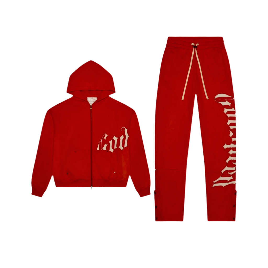 GODSPEED OG Logo V2 Sweatsuit Red