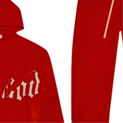 GODSPEED OG Logo V2 Sweatsuit Red