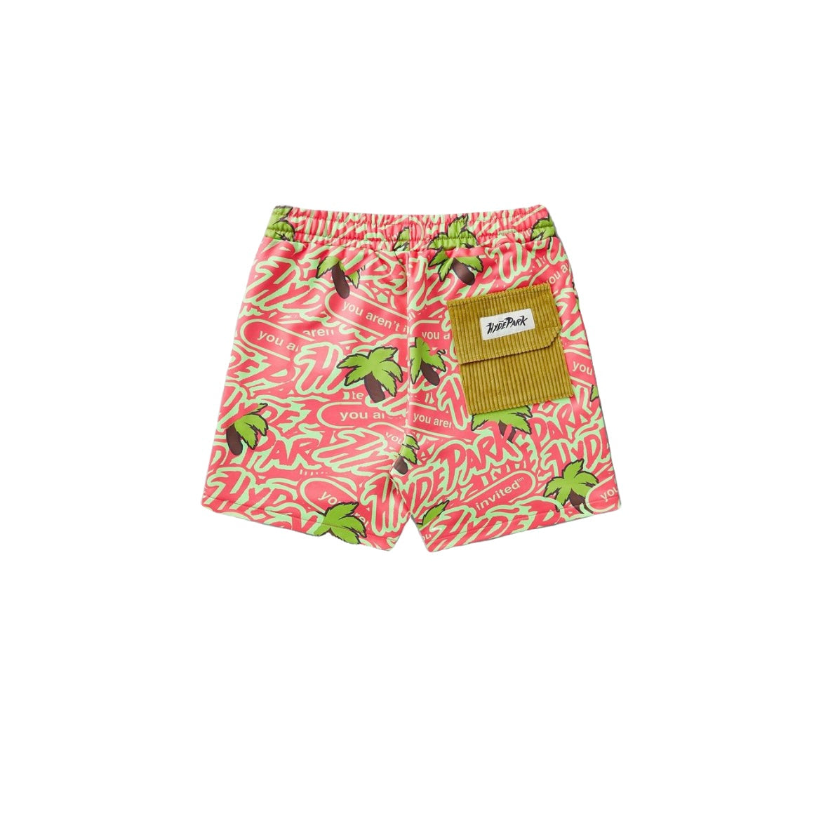 HYDE PARK MASH UP THE WEEKEND SHORTS WATERMELON