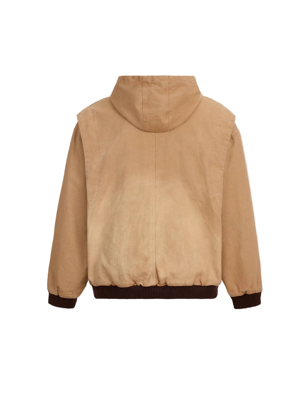 FOUND Faded Canvas Work Hoodie Sand