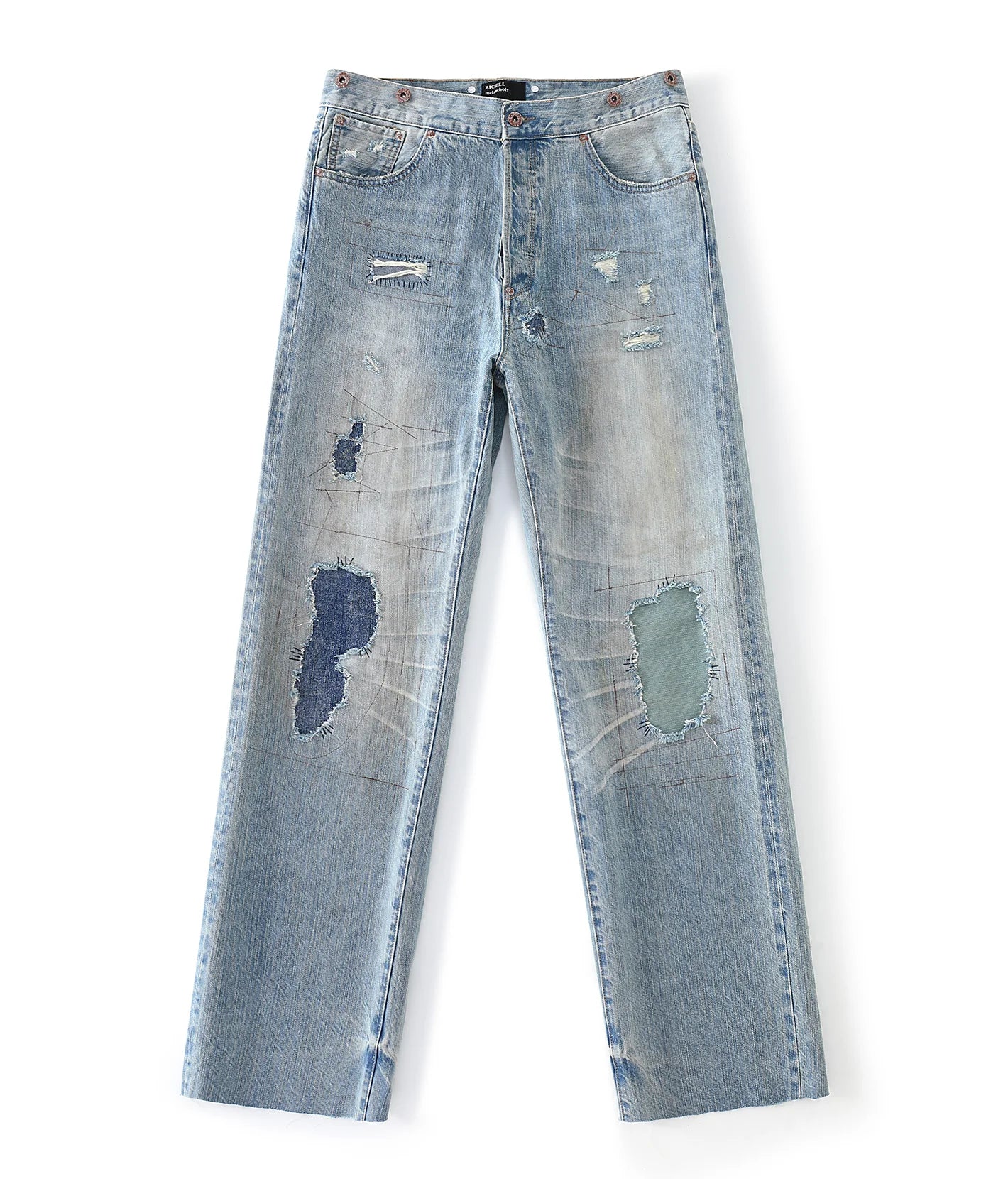 RICHILL Melancholy Rust Button Selvedge Denim