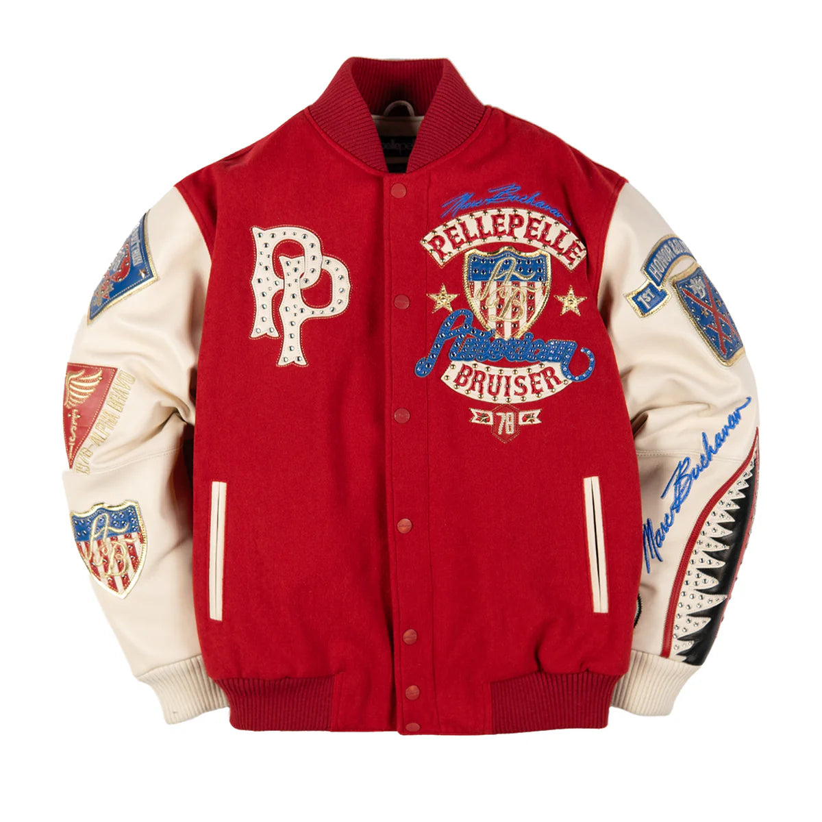 Pelle Pelle American Bruiser Varsity Jacket