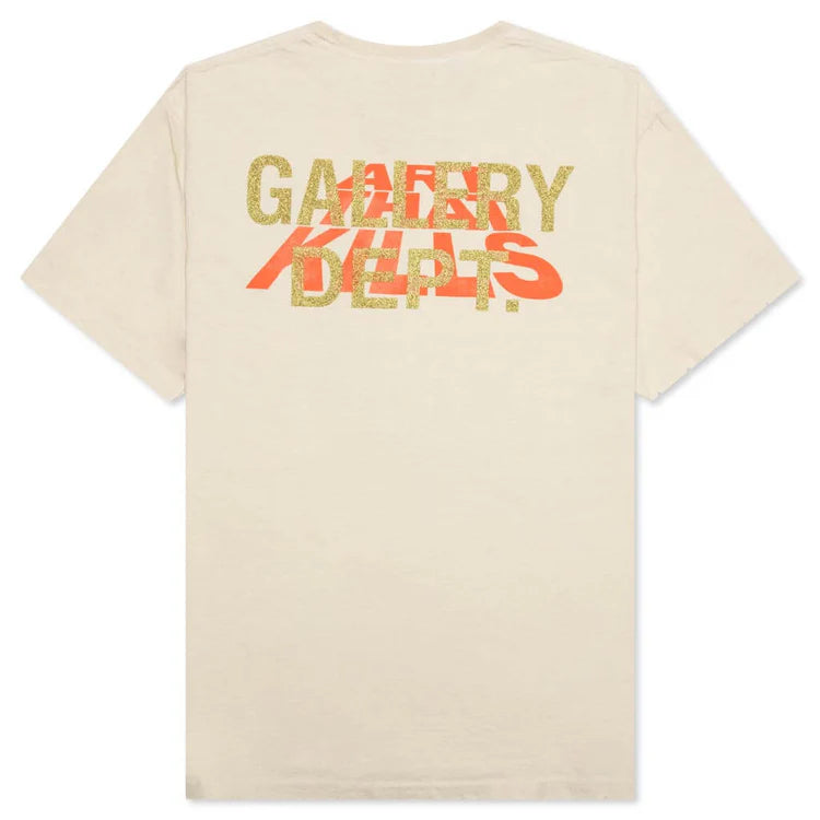 GALLERY DEPT. Fuck Your Reality Tee Antique White