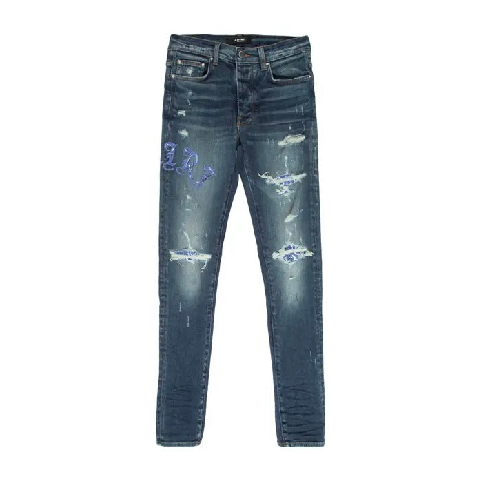 AMIRI OLD ENGLISH LOGO JEAN DEEP CLASSIC