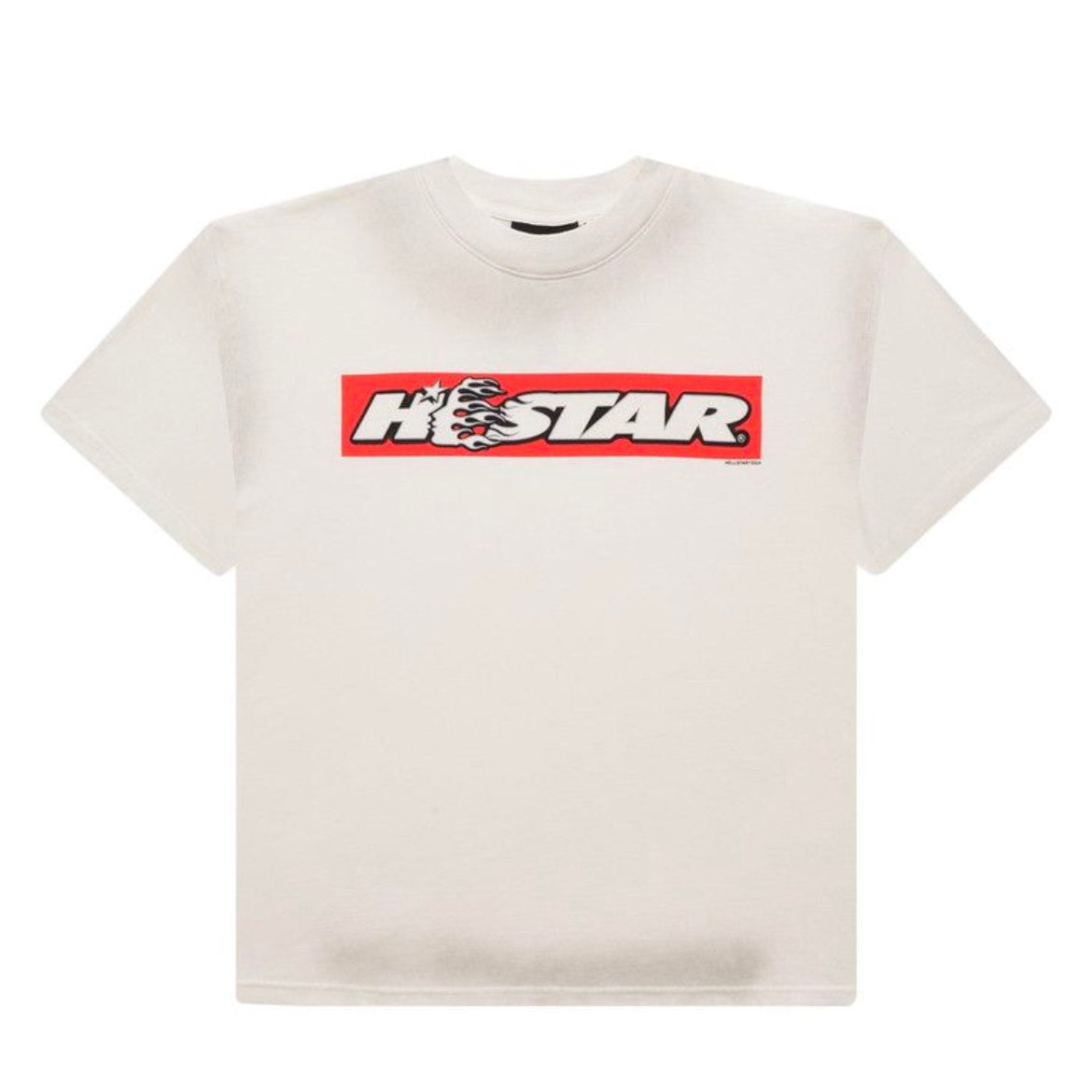HELLSTAR BOX LOGO TEE RED