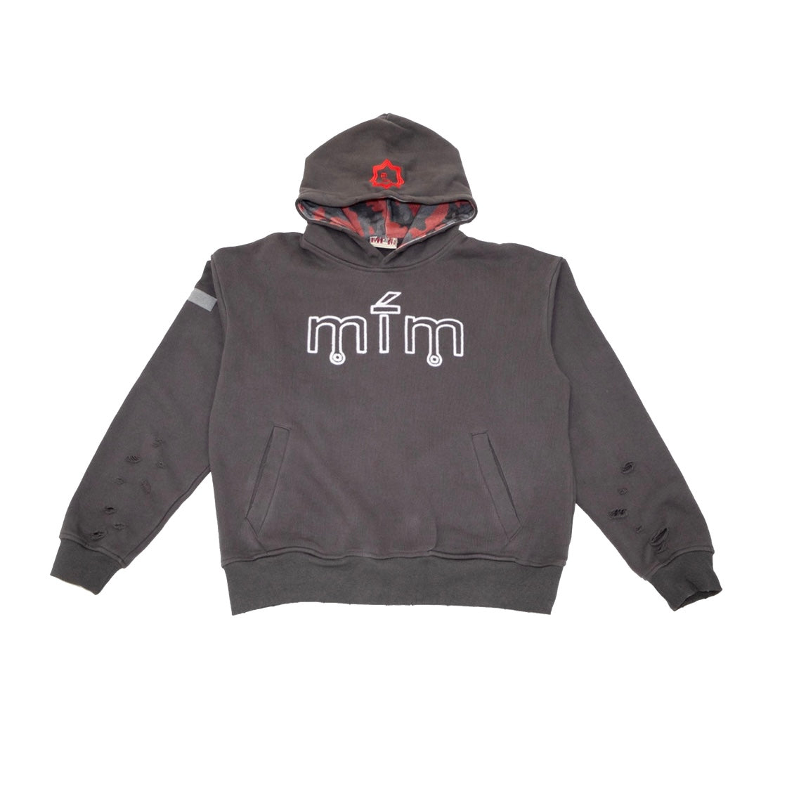 MURD333R.FM Special Ops Pullover Militia Carbon