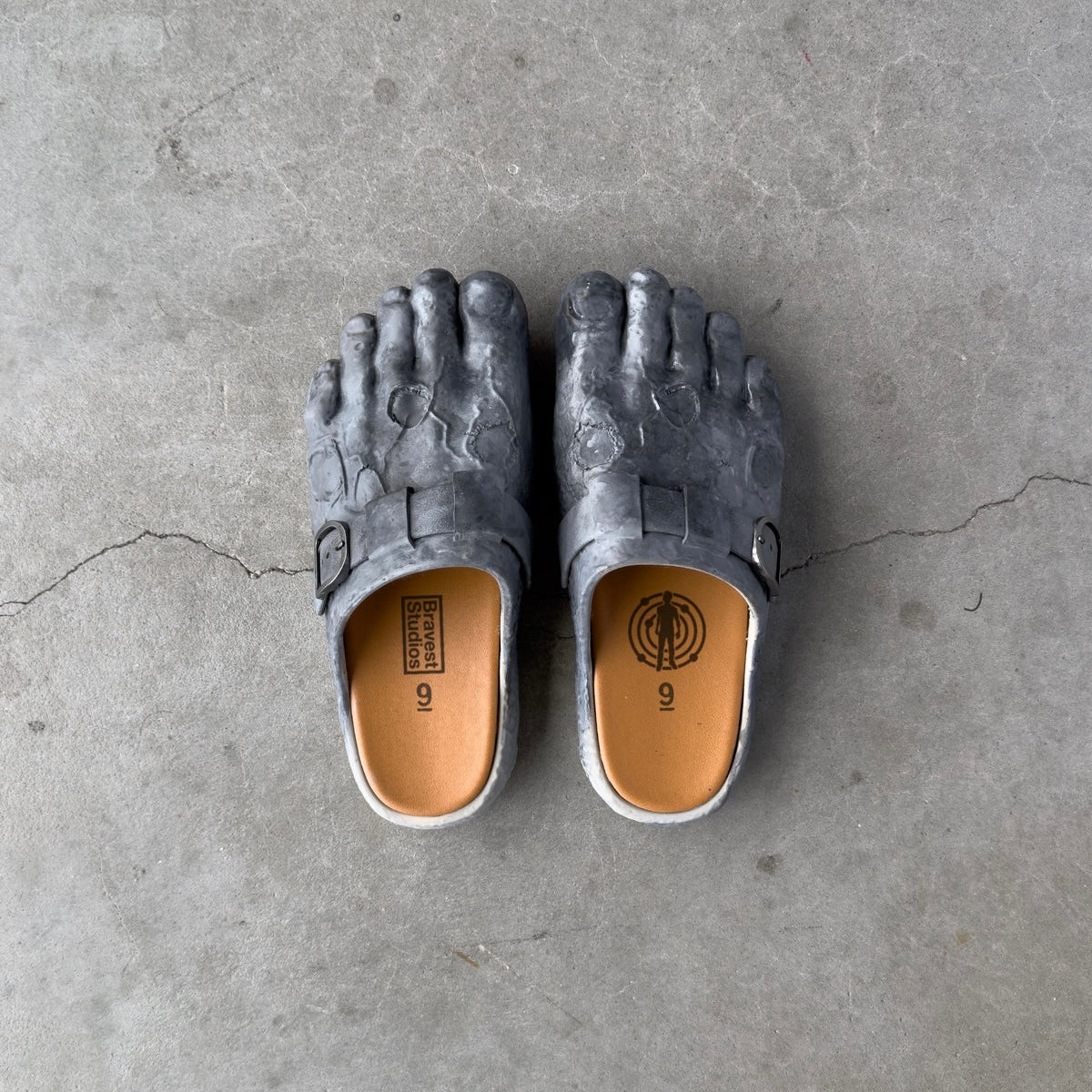 BRAVEST STUDIOS MOON CLOGS KID CUDI COLLAB