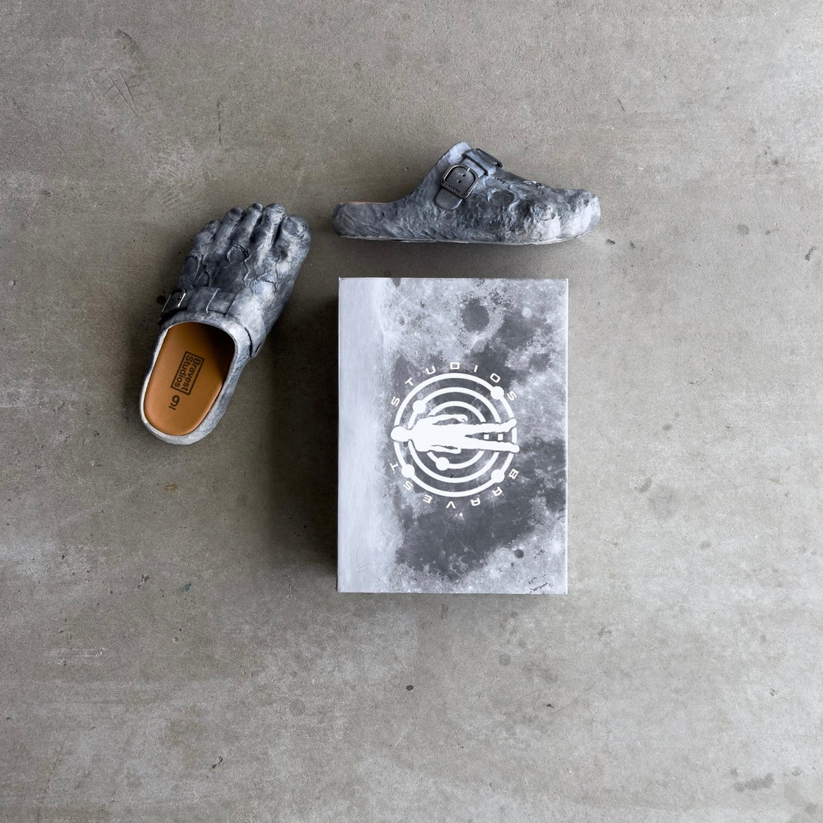BRAVEST STUDIOS MOON CLOGS KID CUDI COLLAB