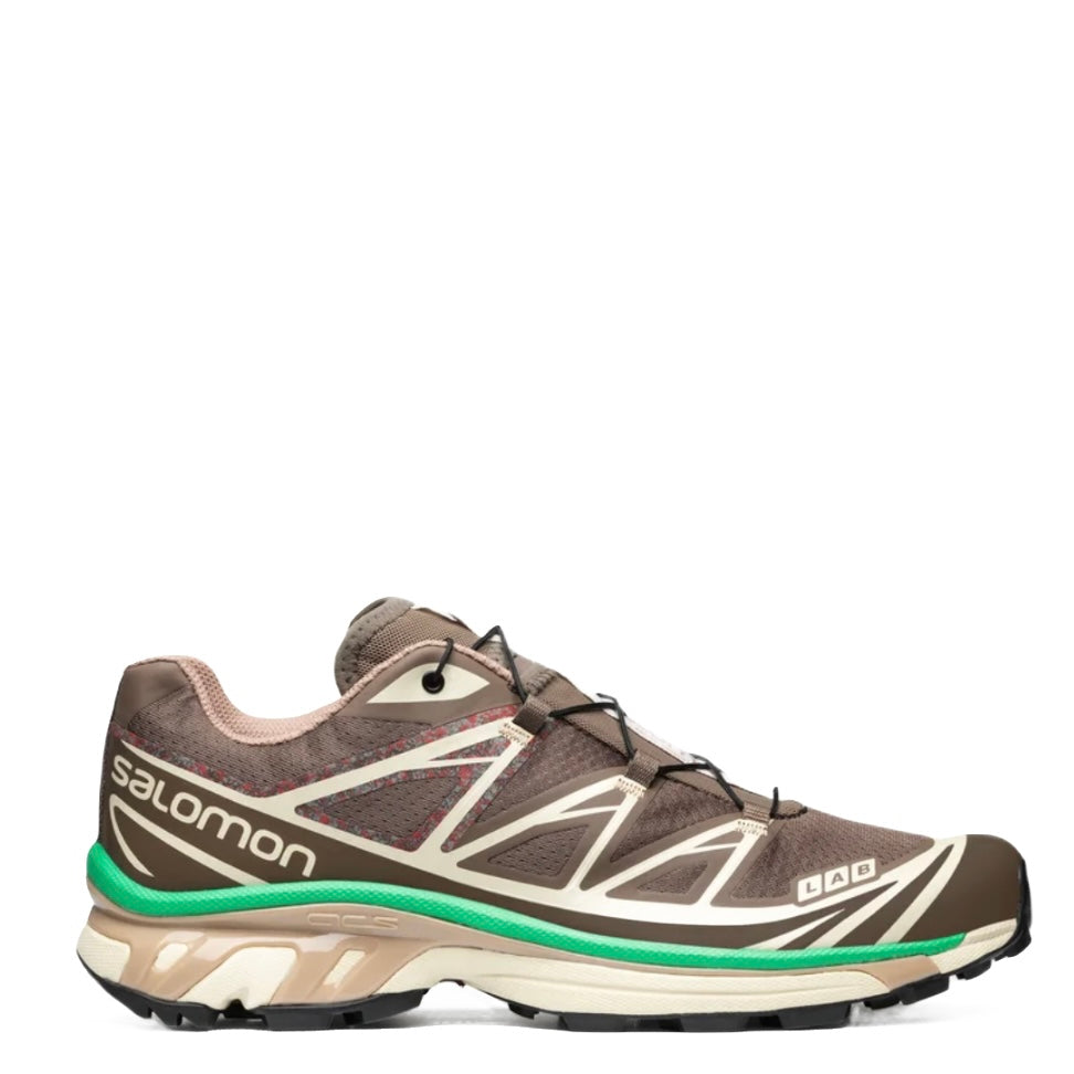 SALOMON XT 6 Brown and Green Unisex - Men’s Size Sneakers