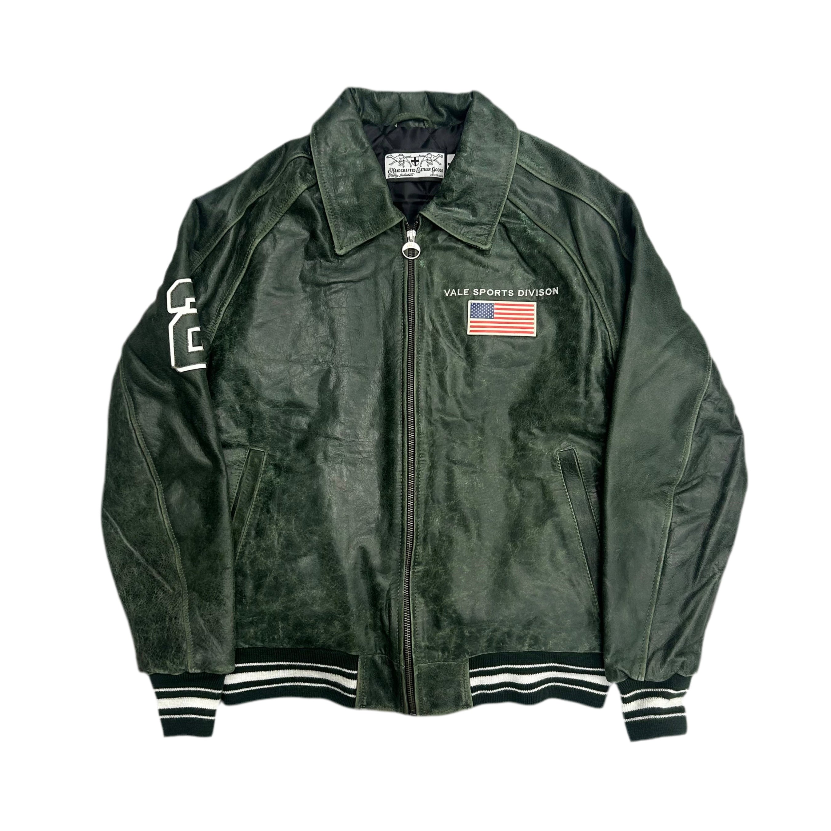 VALE FOREVER GREEN VALLEY LEATHER JACKET