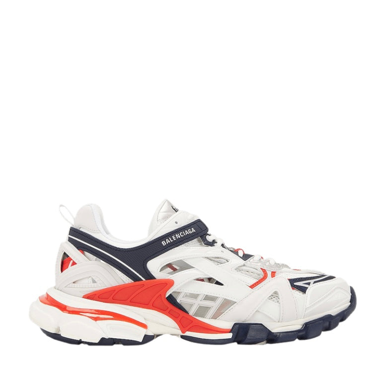 BALENCIAGA| TRACK SNEAKER 2 WHITE BLUE & RED