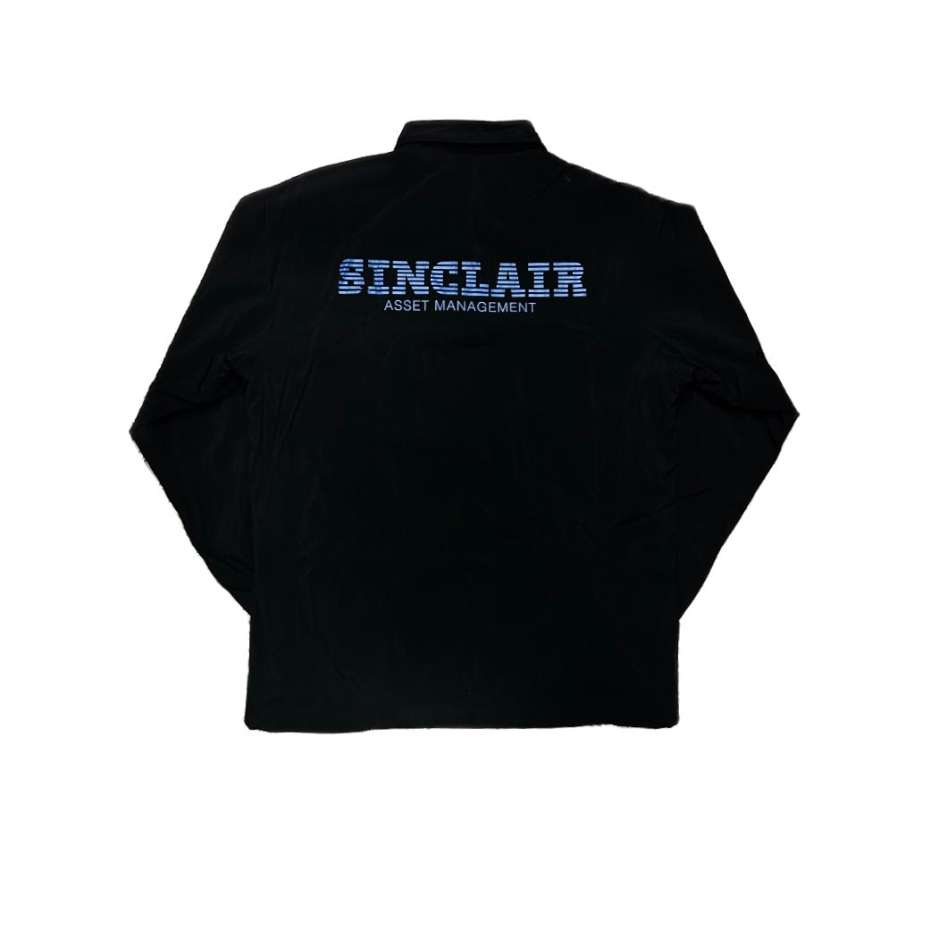 SINCLAIR COACHES JACKET BLACK NYLON