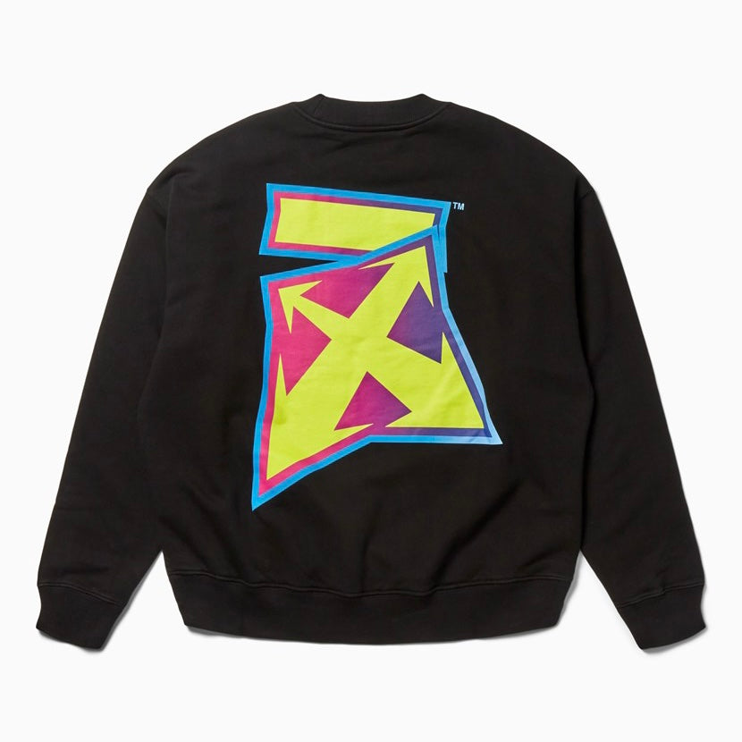 Off-White Degradé Thund Skate Crewneck