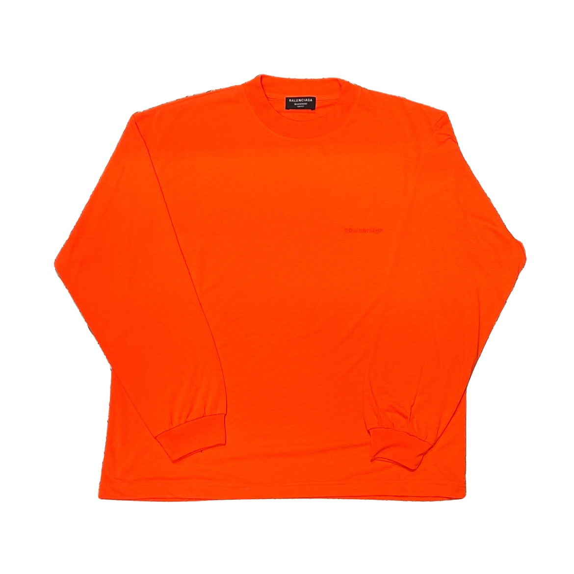 BALENCIAGA ORANGE LONG SLEEVE