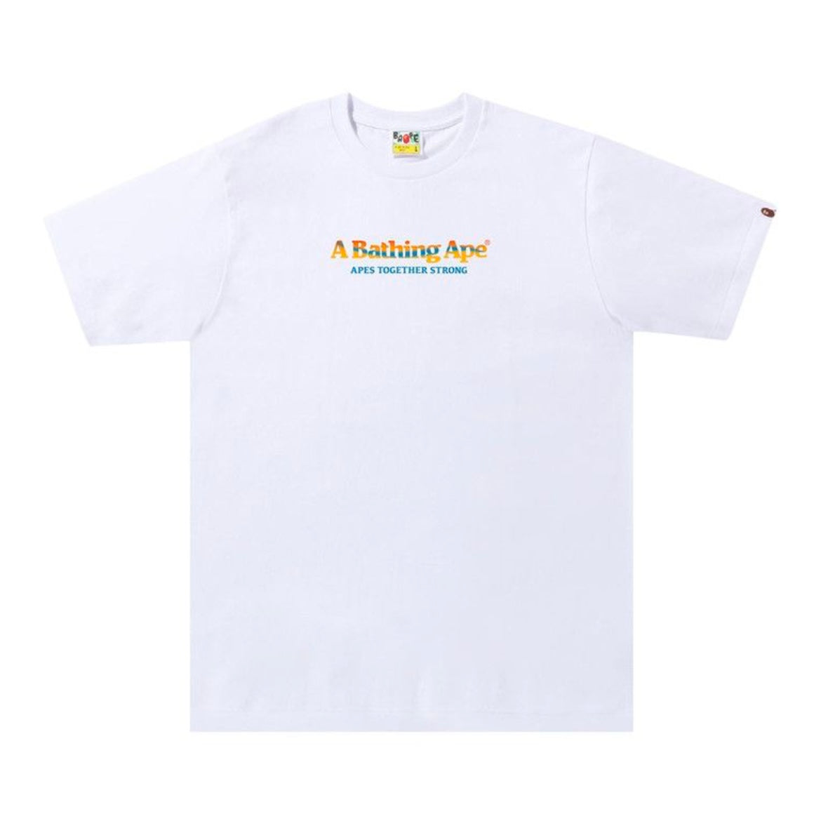 BAPE MOUNTAIN TEE WHITE