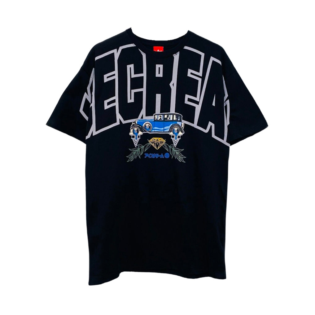 ICE CREAM COLLEGIATE SS TEE BLACK