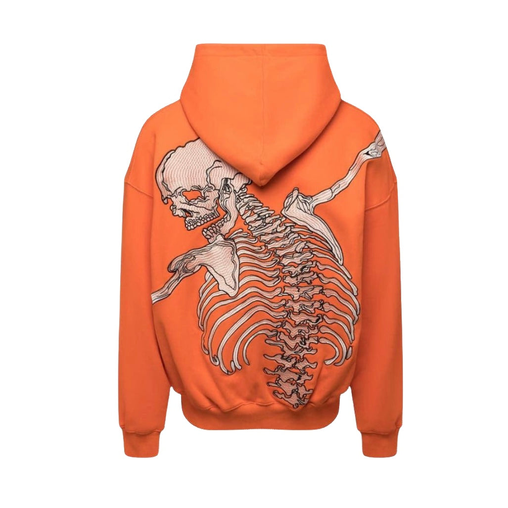 Godspeed 'R.O.D Ride or Die Skeleton' Hoodie Orange