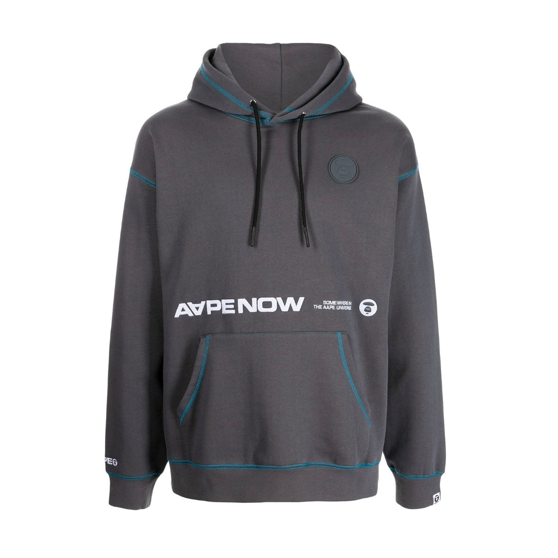 Aape Now contrast-trim hoodie