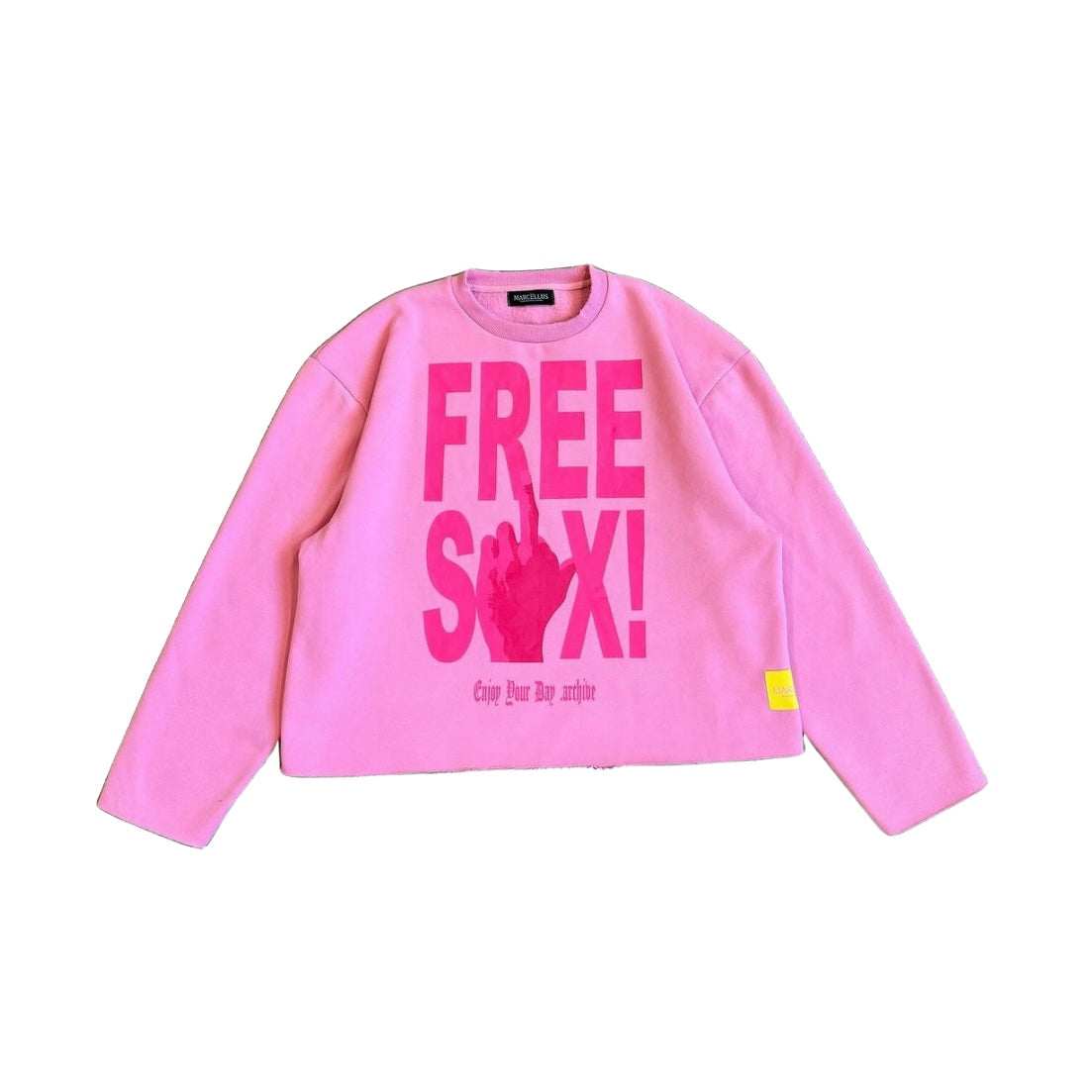 MARCËLLUS FREE *EX PINK CREWNECK