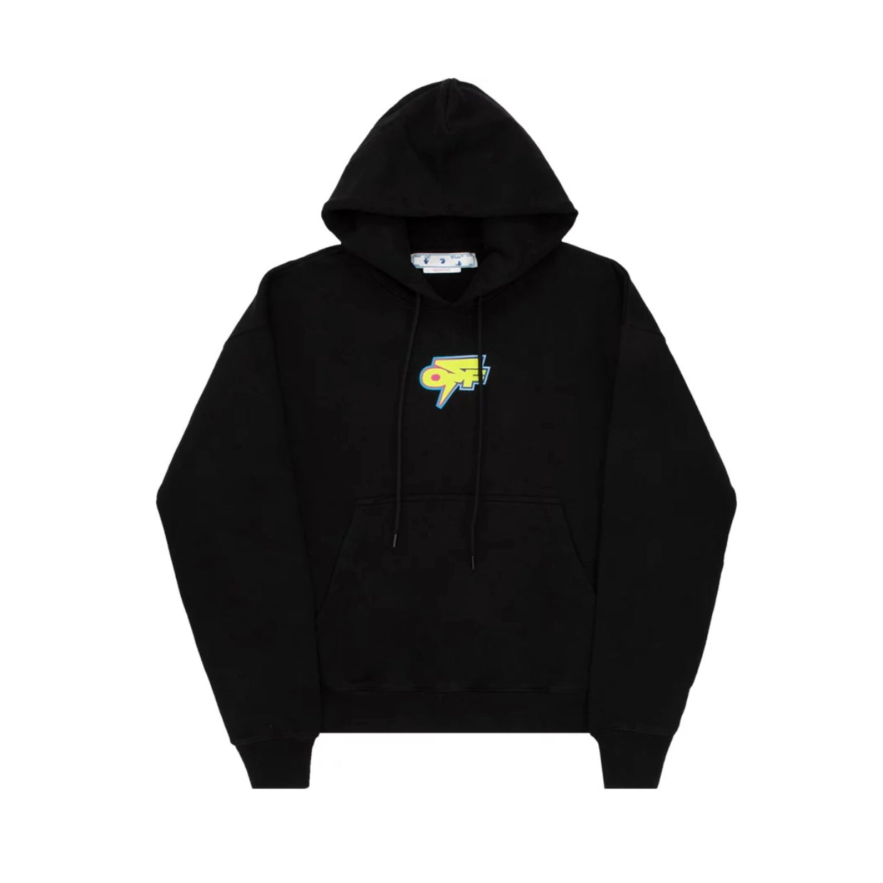 Off-White Degrade Thunger Skate Hoodie 'Black/Green'