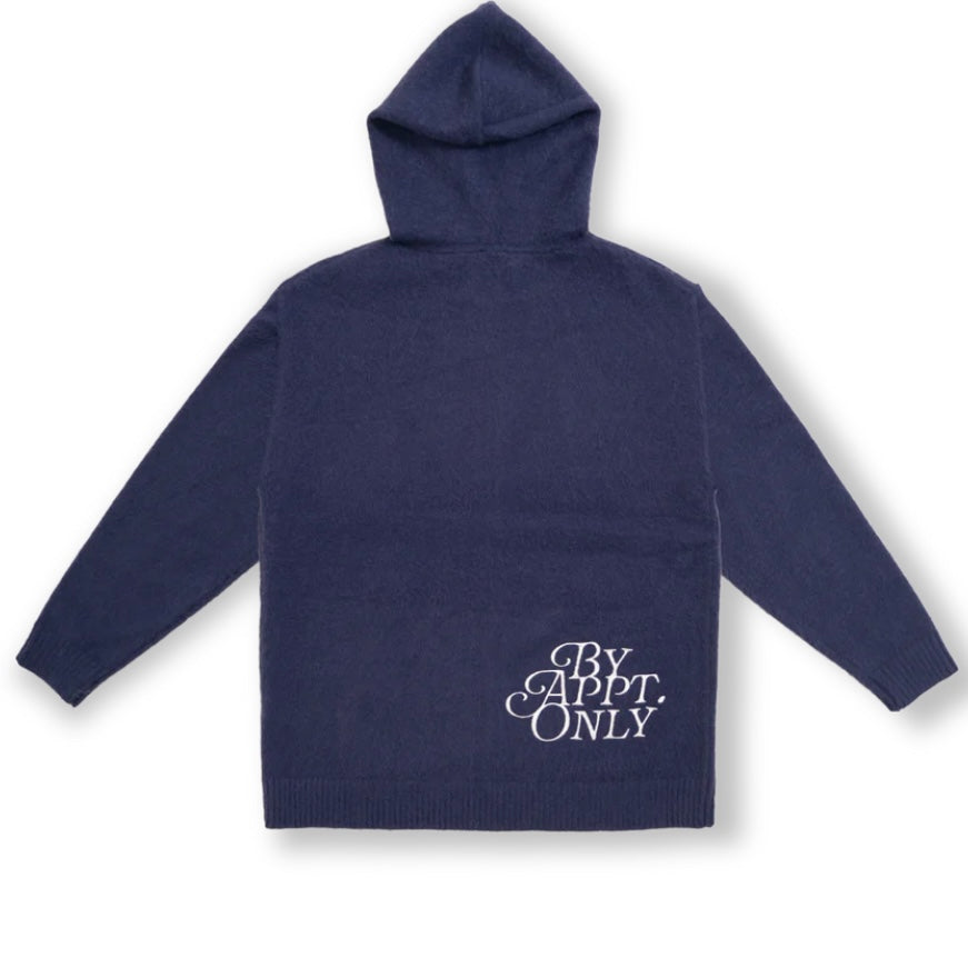 BY APPOINTMENT ONLY MYLES MOHAIR ZIP HOODIE