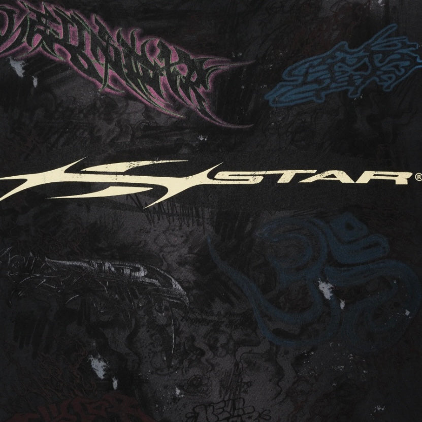 HELLSTAR GRAFFITI LONGSLEEVE BLACK