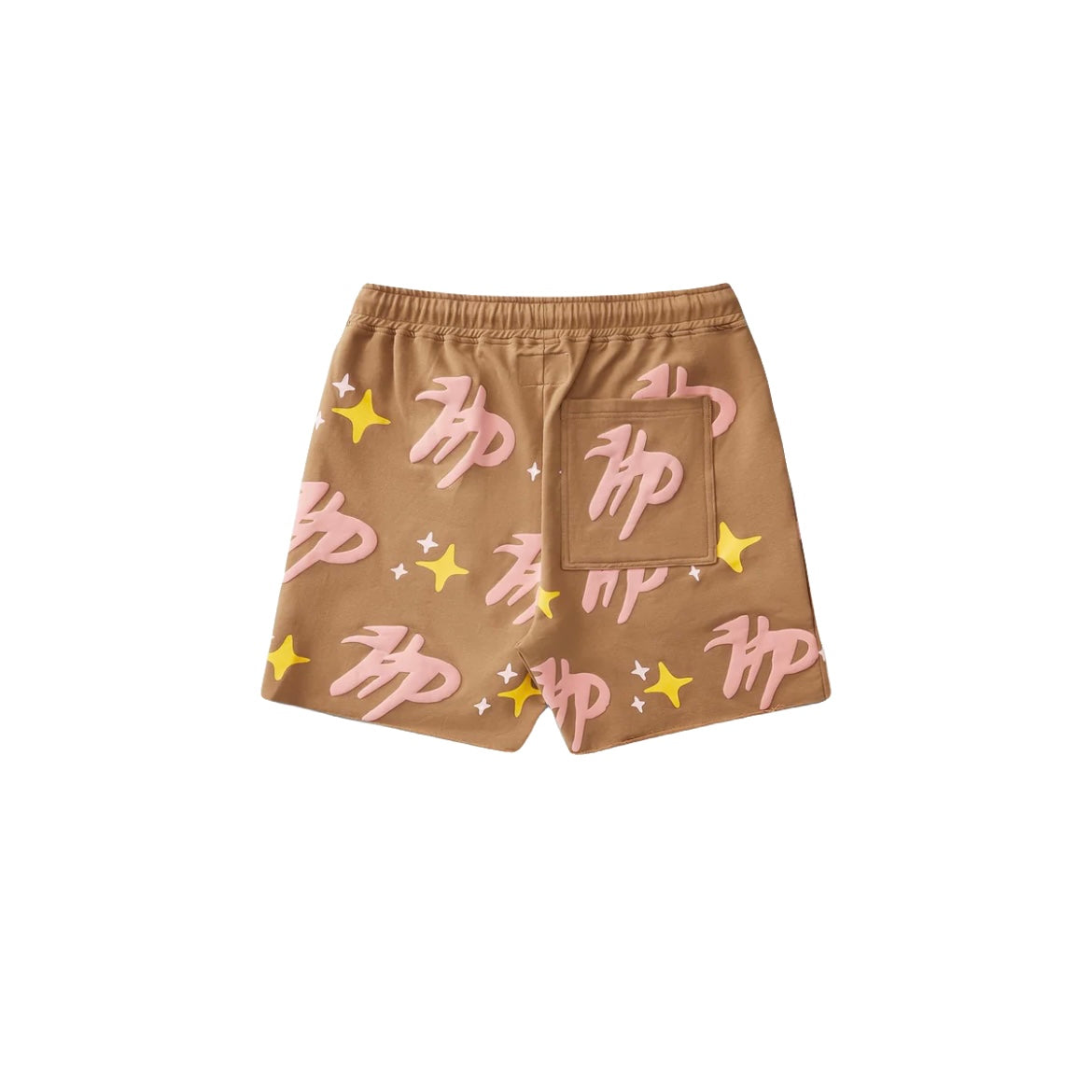 HYDE PARK PUFF THE MAGIC PATTERN SHORTS - BROWN