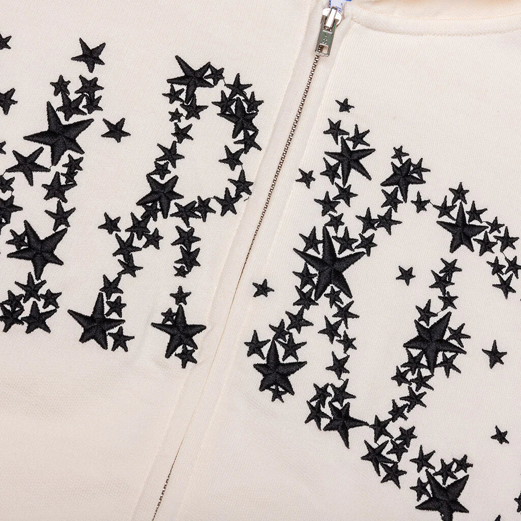 Market| Galaxy Arc Zip Hoodie - Unbleached Cotton