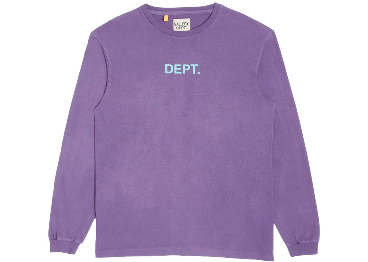 GALLERY DEPT. LOGO L/S - PURPLE