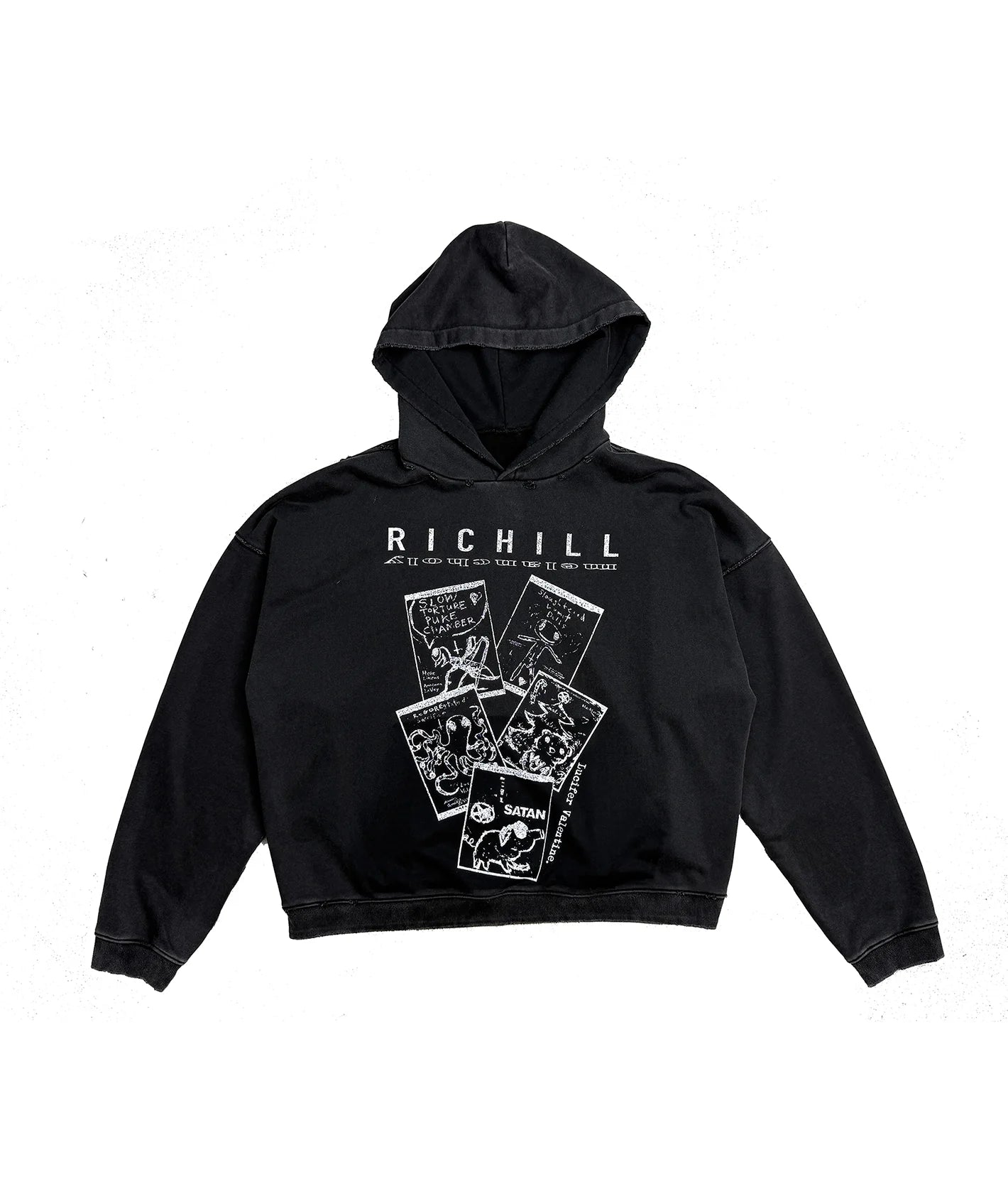 RICHILL Melancholy Gore Graphic Hoodie