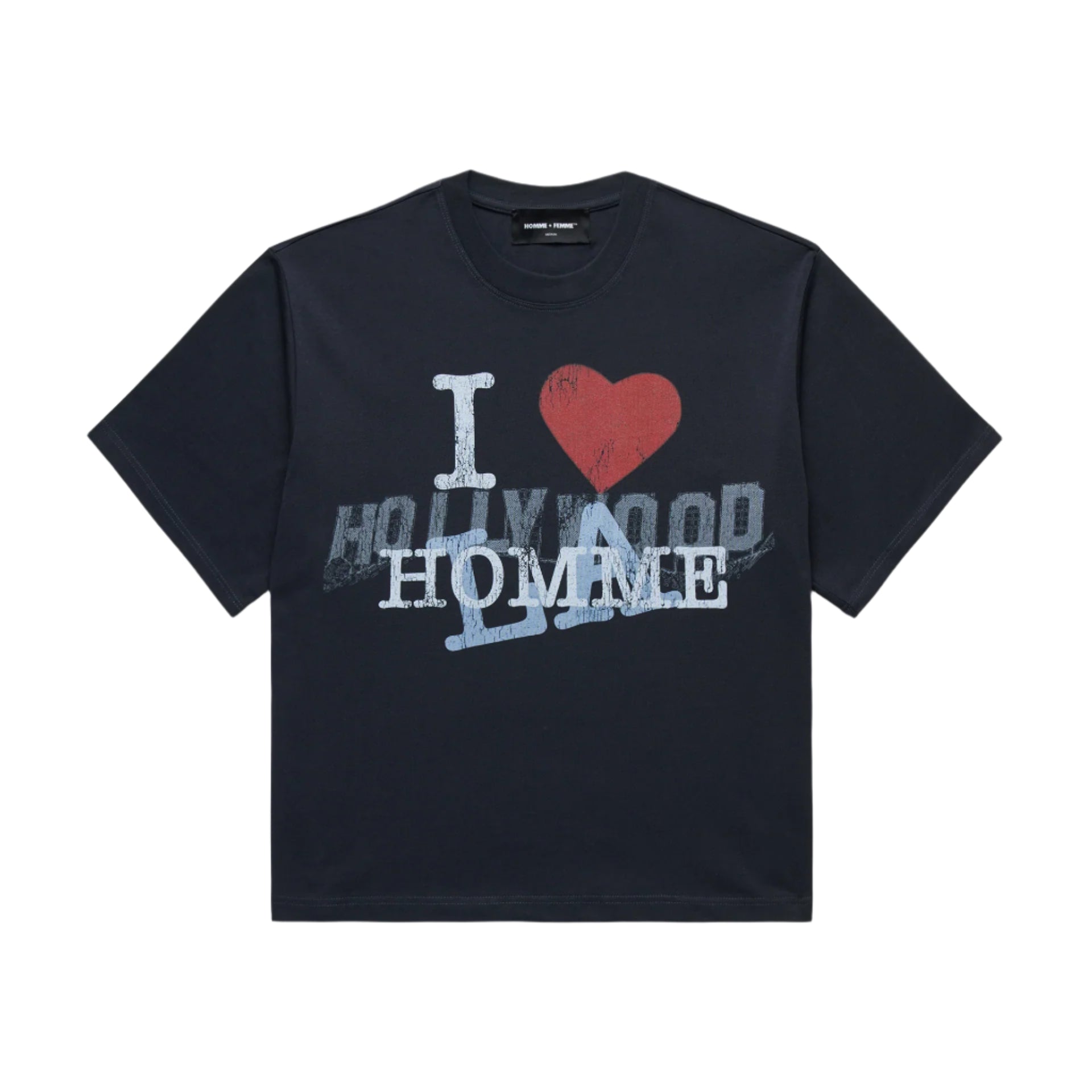 HOMME + FEMME I Love Homme Tee Black