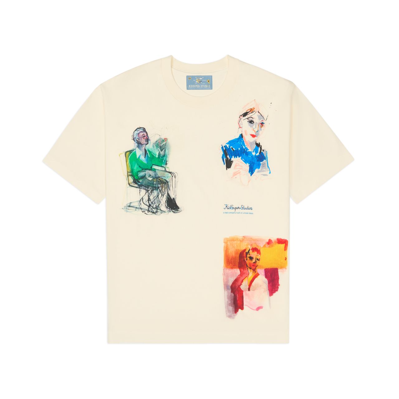 KID SUPER Paintings Tee Natural