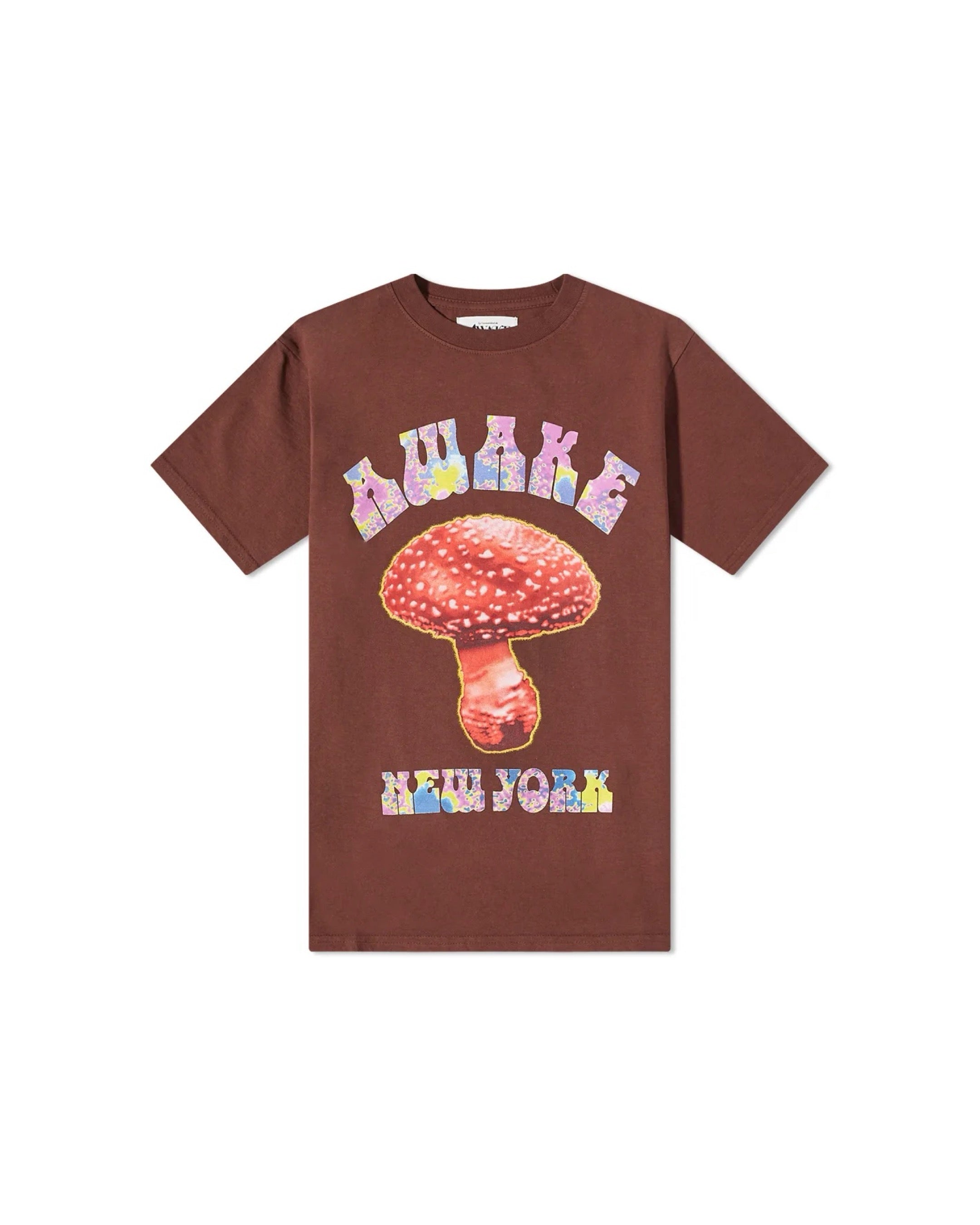 Awake NY Mushroom Tee Brown