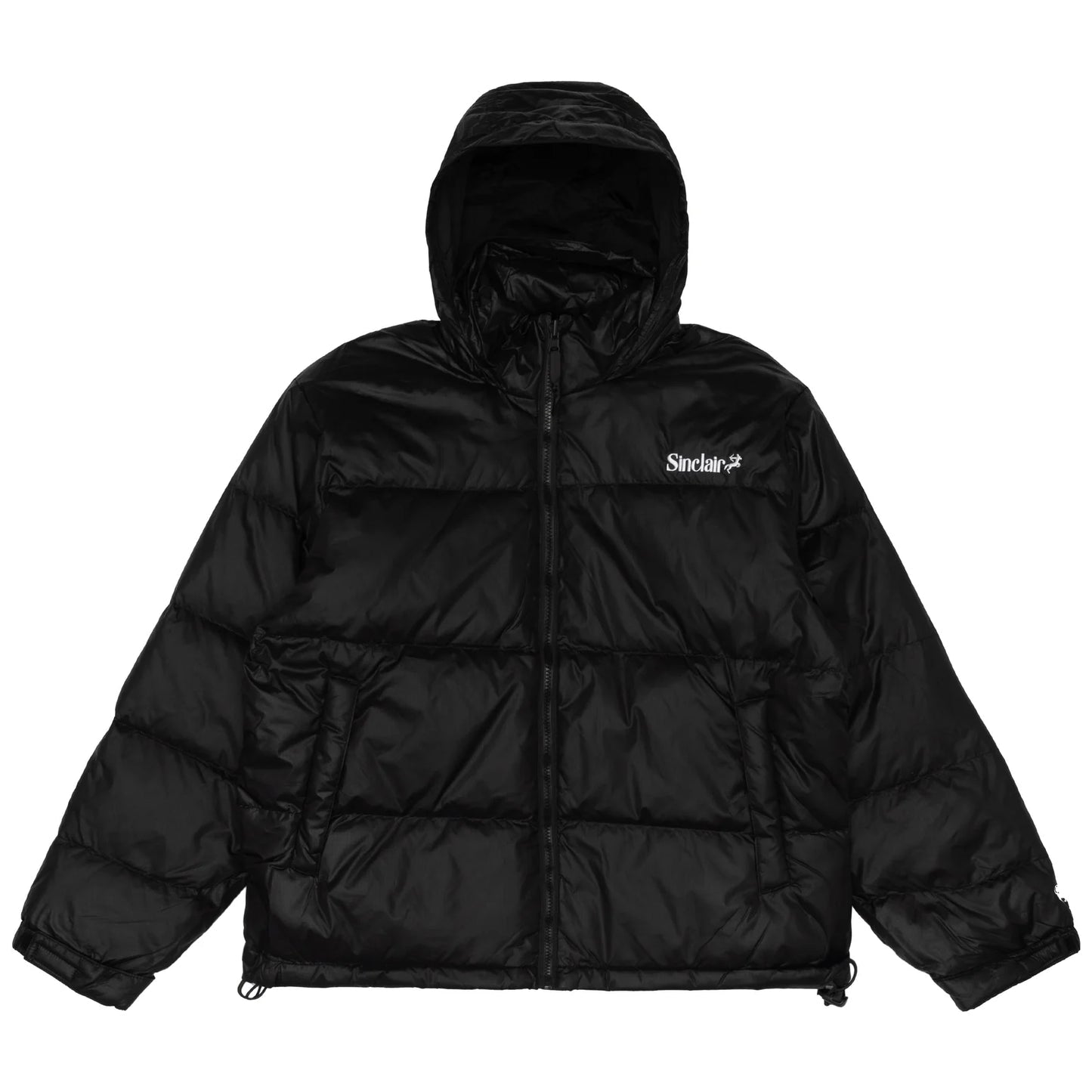 SINLAIR STRIPE DOWN JACKET BLACK