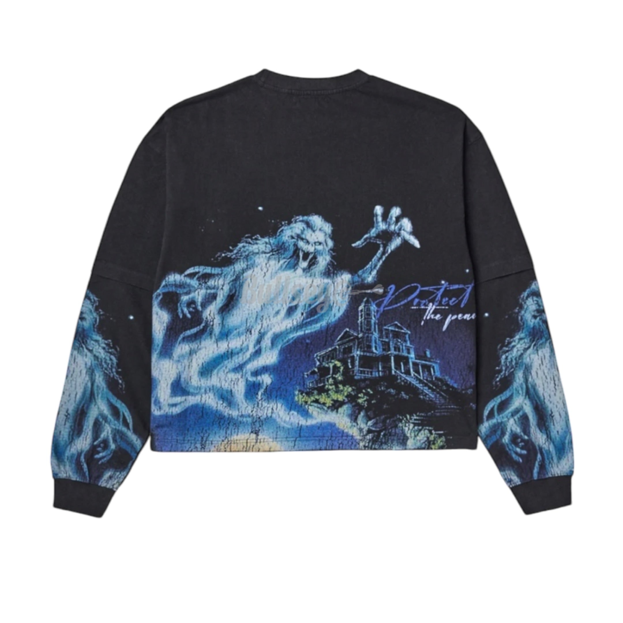 VALE FOREVER CASPER BLACK LONGSLEEVE T-SHIRT