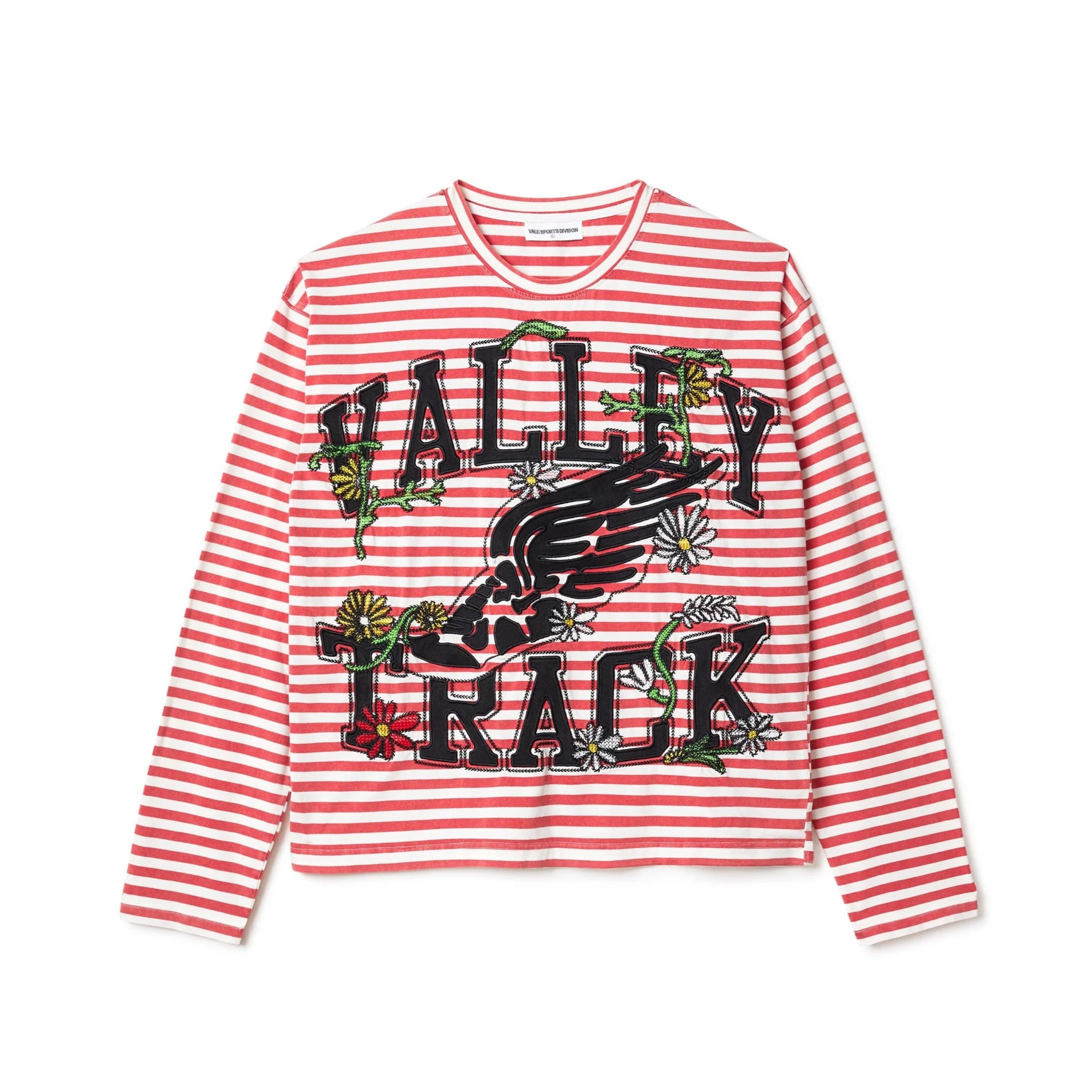 VALE FOREVER CANDY GARDEN LONG SLEEVE RED WHITE