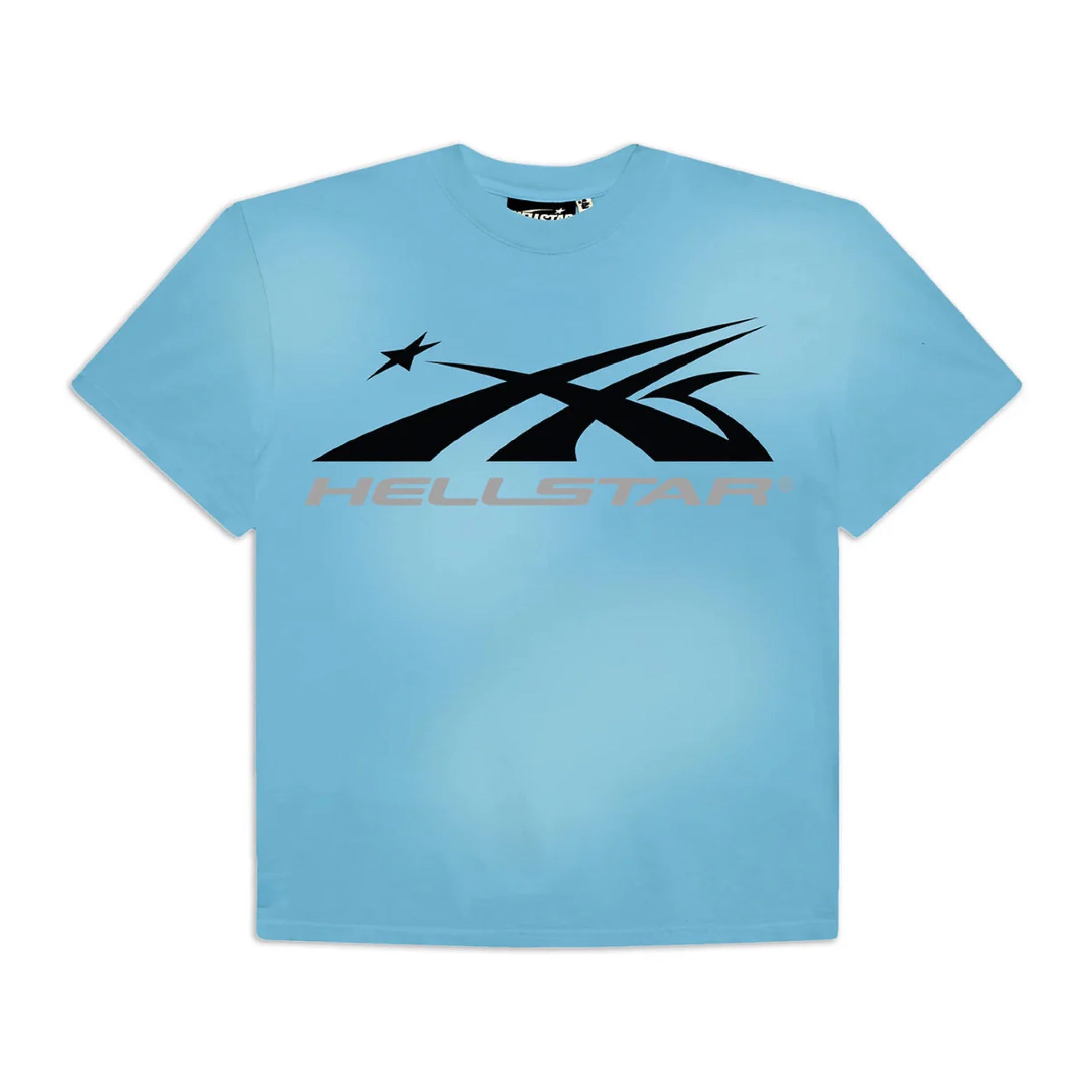 HELLSTAR SPORTS CORE LOGO GEL T-SHIRT BLUE