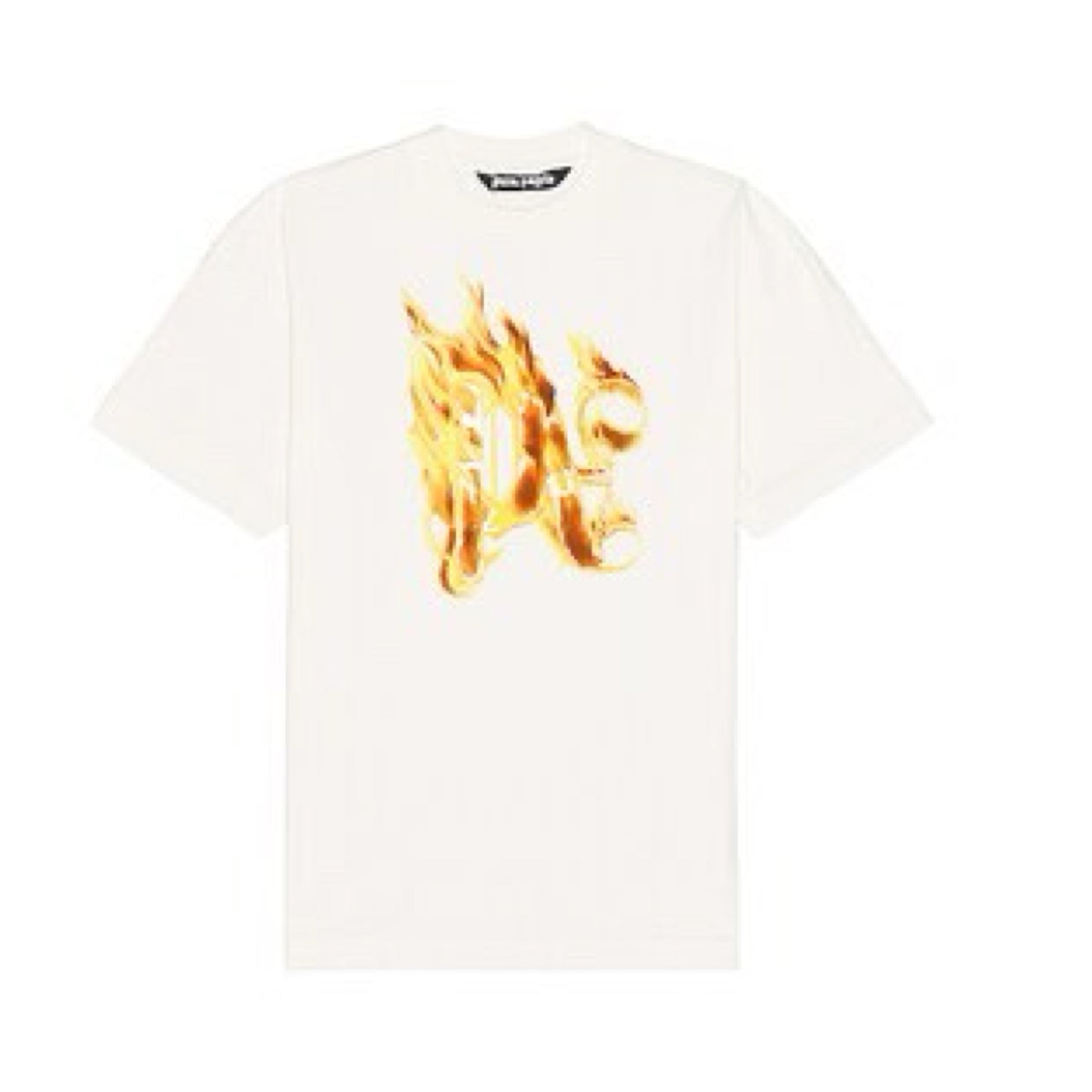 PALM ANGELS Burning Monogram Tee