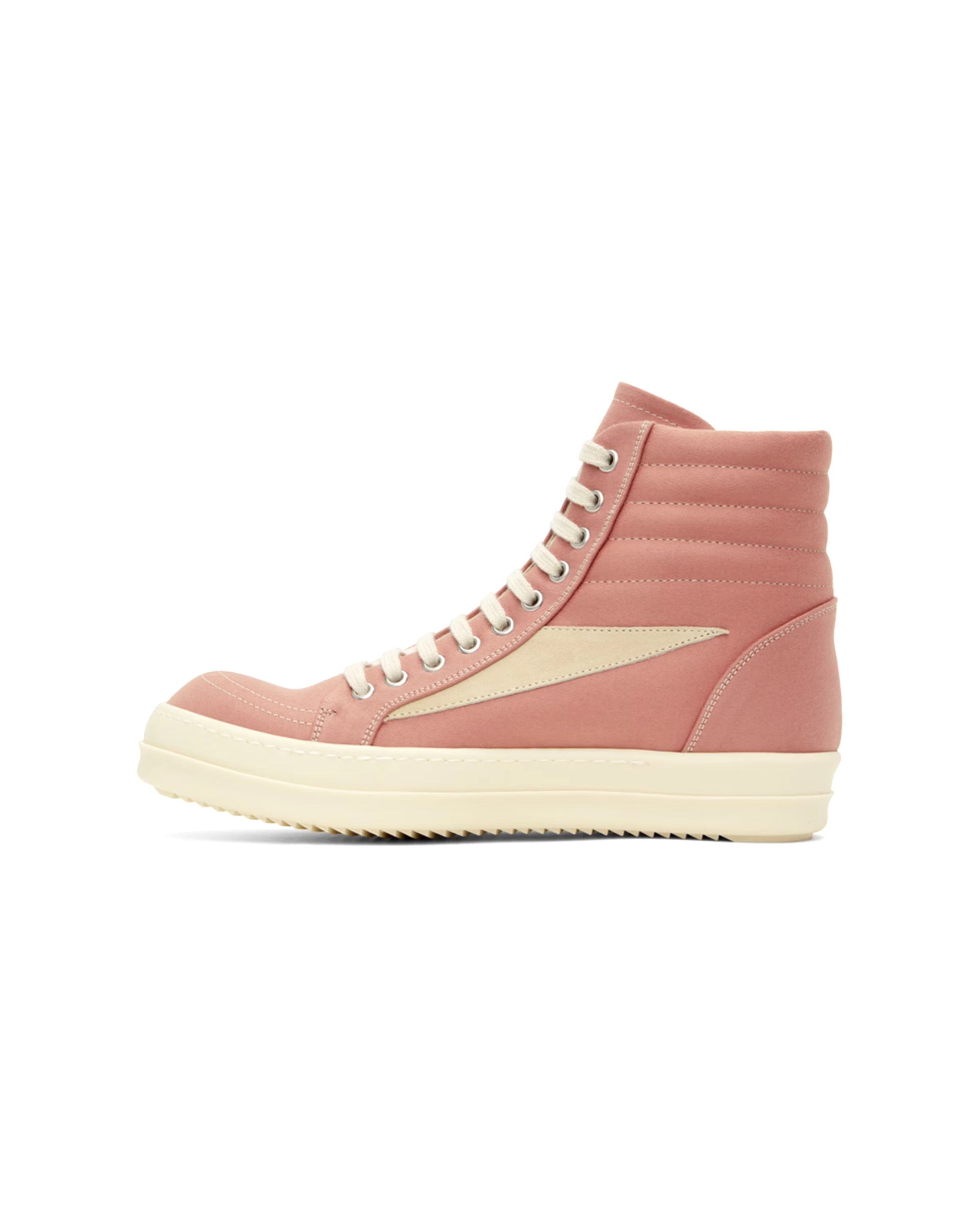 RICK OWENS Drkshdw Vintage Lido High Sneakers - Pink/Milk