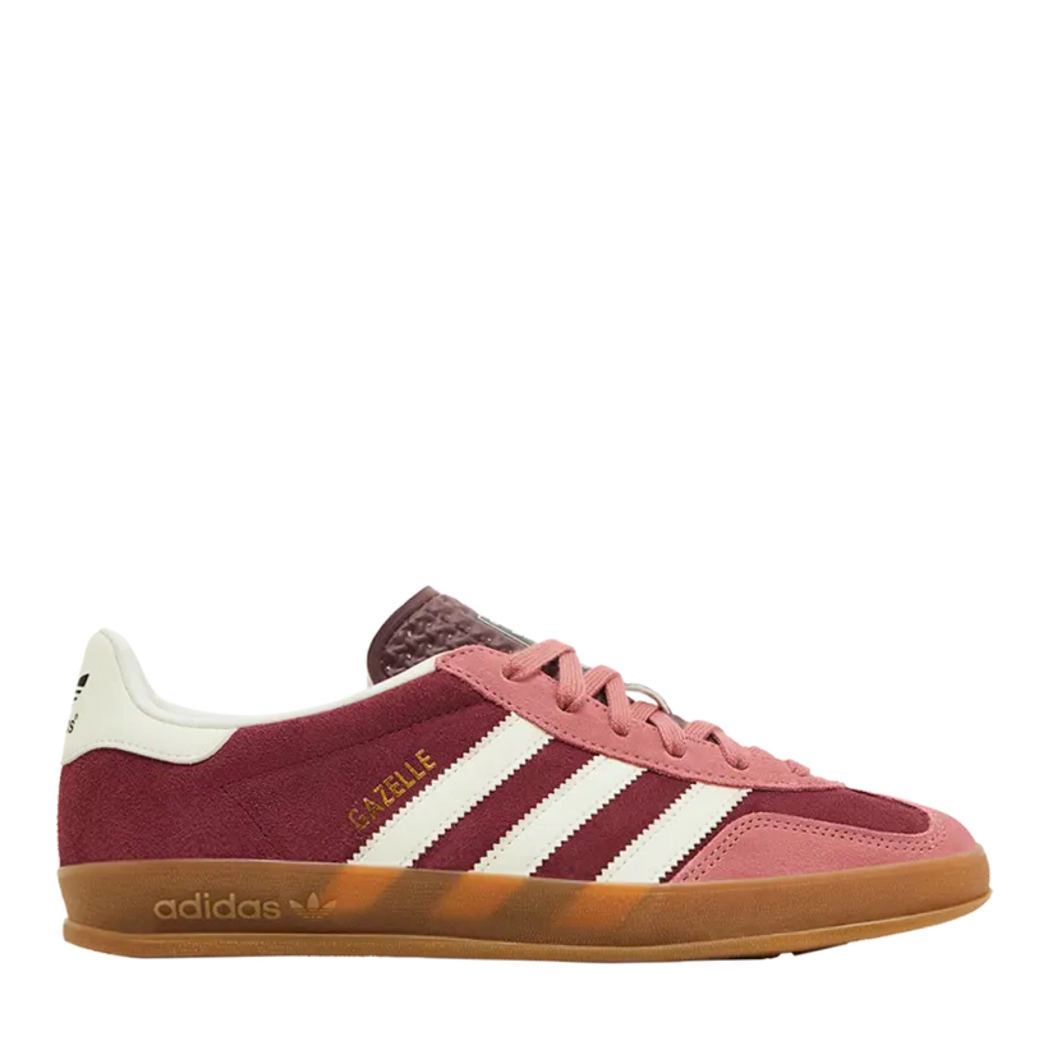 ADIDAS GAZELLE Burgundy Pink Gum