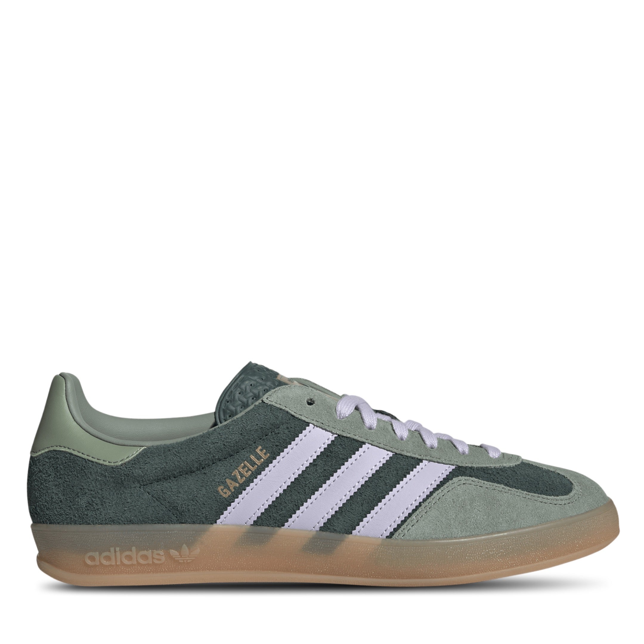 ADIDAS GAZELLE Green Purple Gum